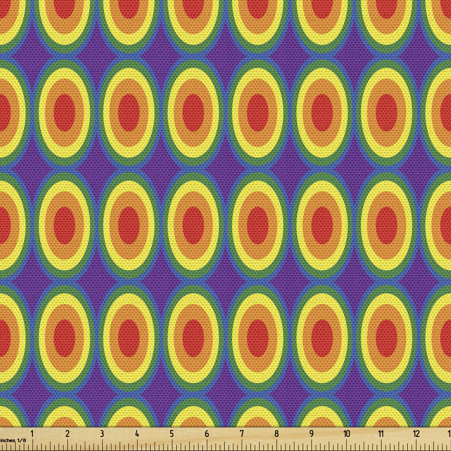 Soft Polyester Fabric by the Yard Decorative Upholstery Home Accents Ambesonne - Picture 33 of 164