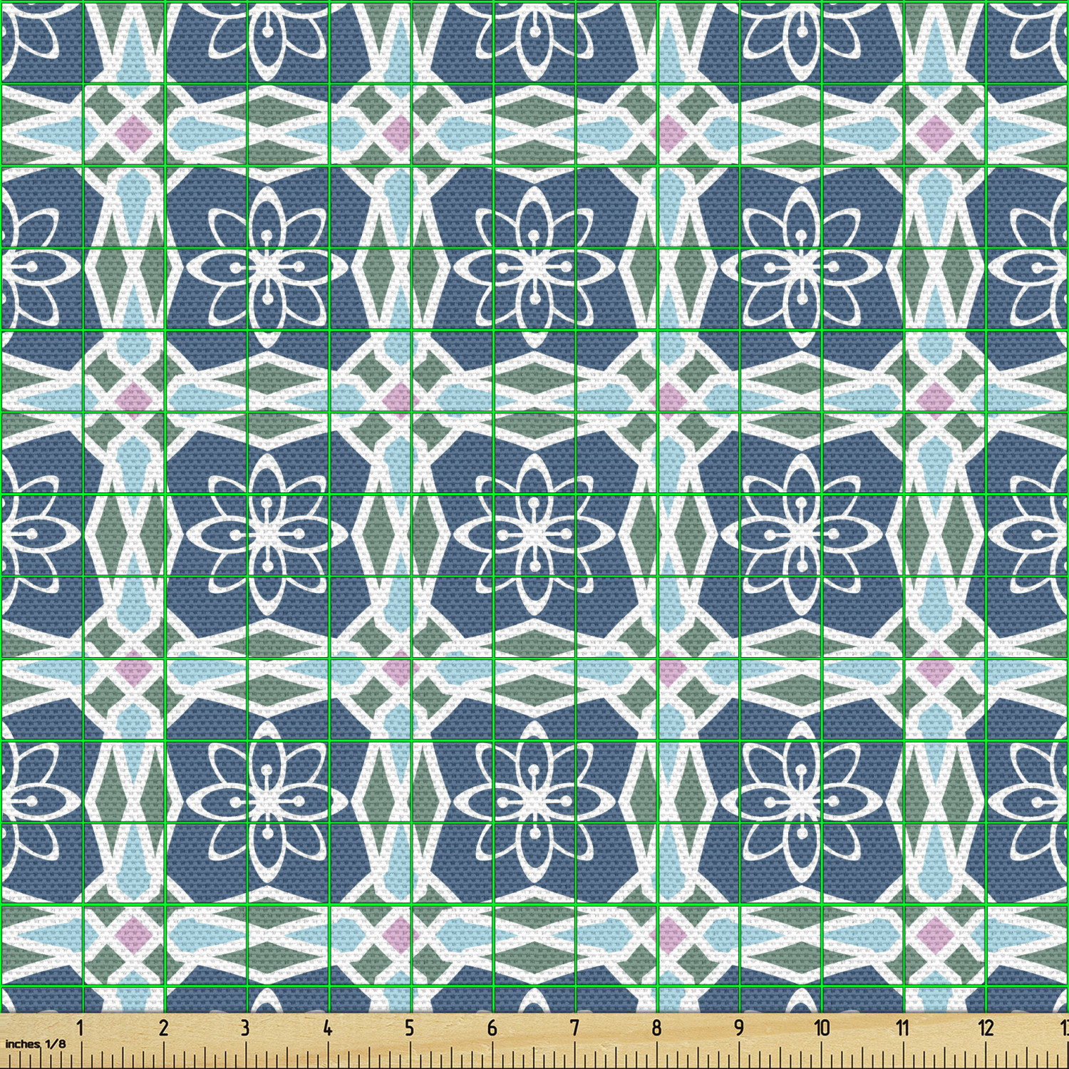 Ambesonne Decorative Soft Polyester Fabric by the Yard Upholstery Home Accents - Picture 54 of 160