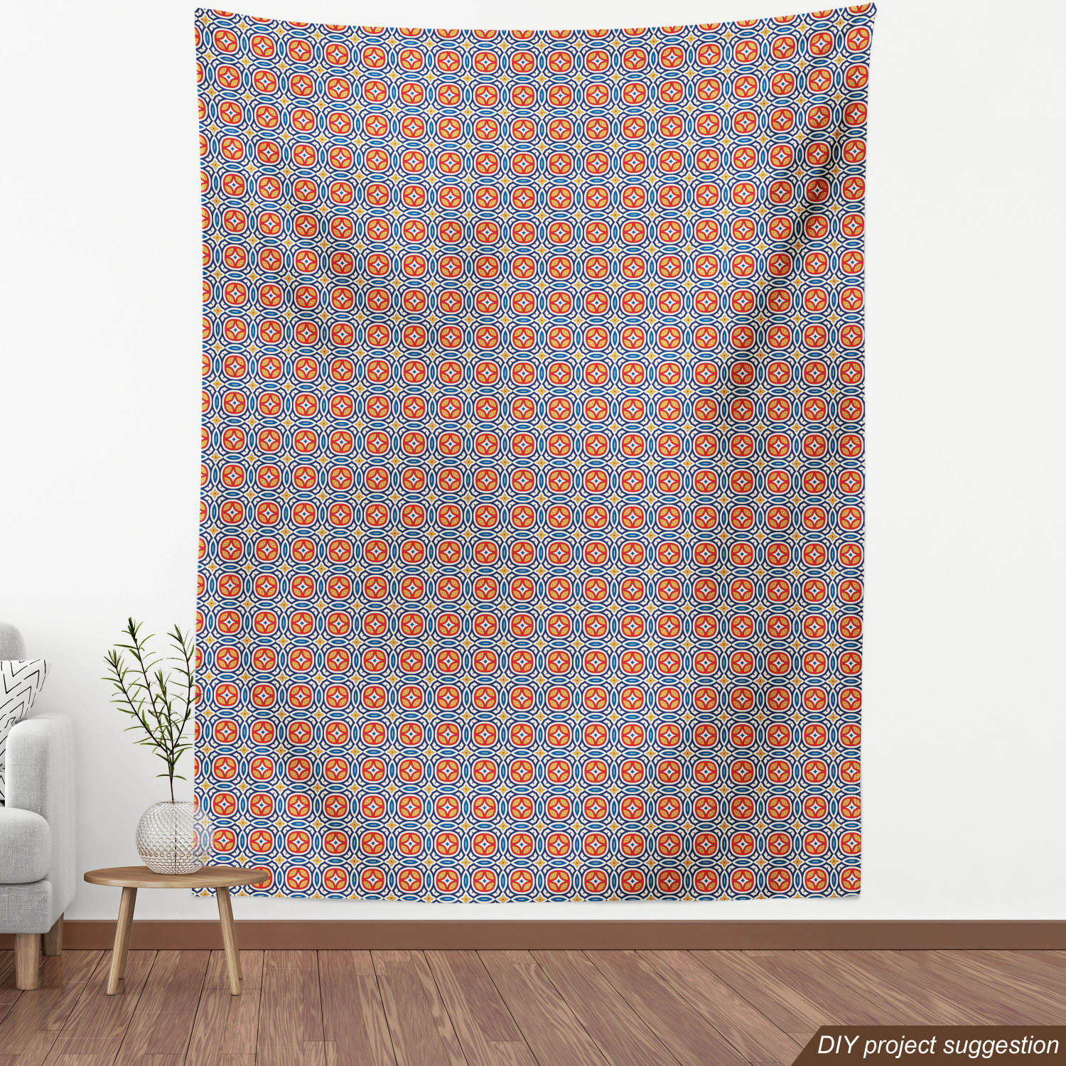 Ambesonne Decorative Soft Polyester Fabric by the Yard Upholstery Home Accents - Picture 76 of 160