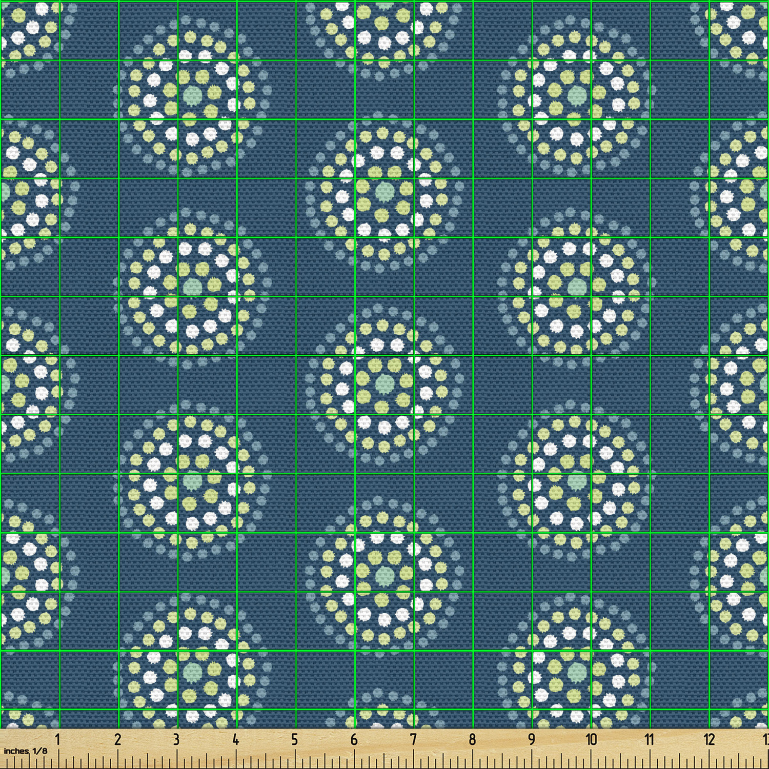 Ambesonne Decorative Soft Polyester Fabric by the Yard Upholstery Home Accents - Picture 94 of 160