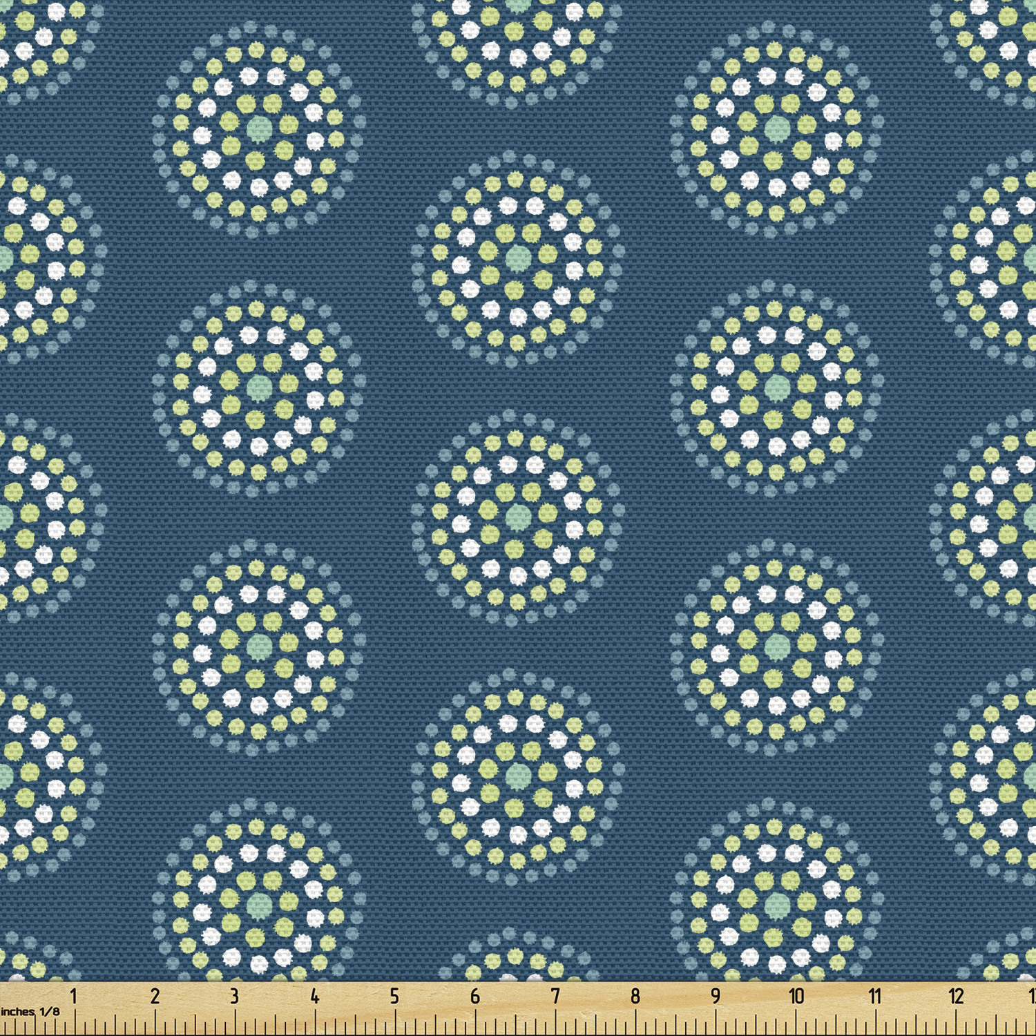 Ambesonne Decorative Soft Polyester Fabric by the Yard Upholstery Home Accents - Picture 93 of 160