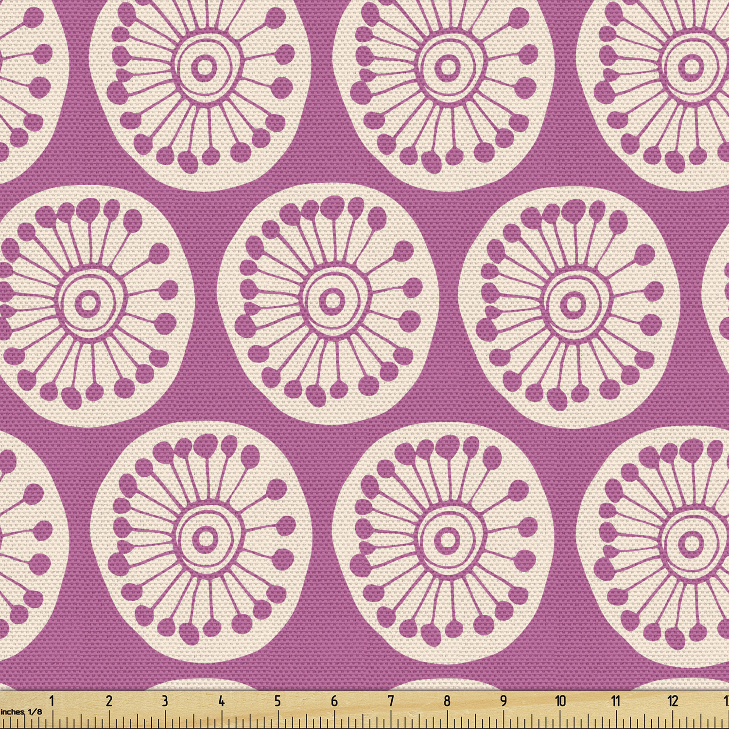 Ambesonne Decorative Soft Polyester Fabric by the Yard Upholstery Home Accents - Picture 49 of 160
