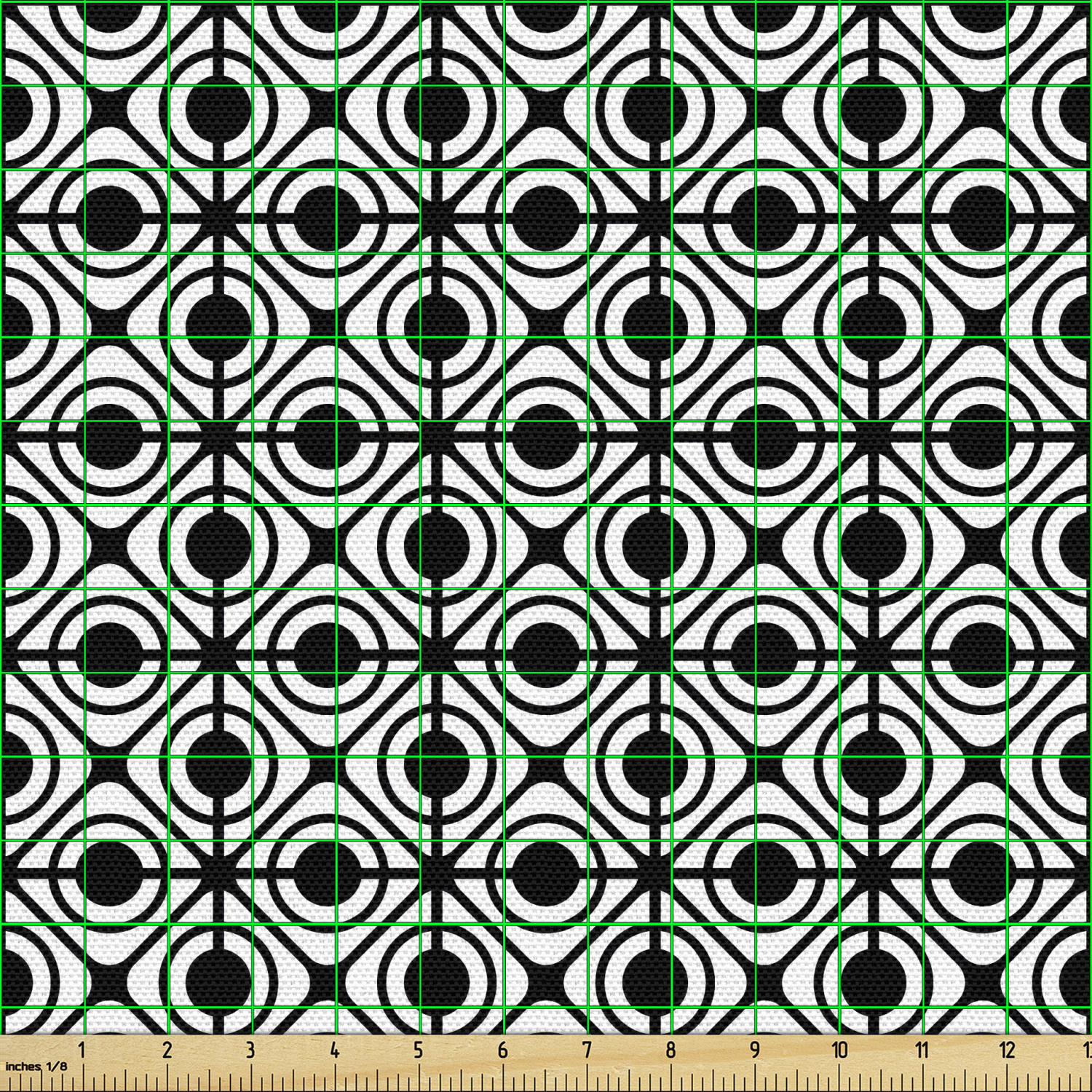 Ambesonne Decorative Soft Polyester Fabric by the Yard Upholstery Home Accents - Picture 42 of 160