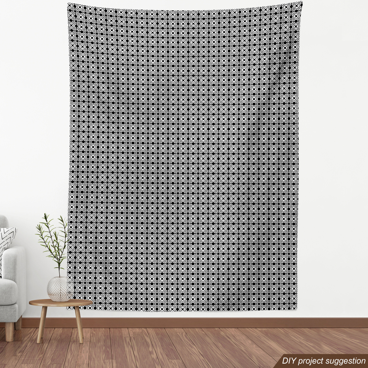 Ambesonne Decorative Soft Polyester Fabric by the Yard Upholstery Home Accents - Picture 44 of 160