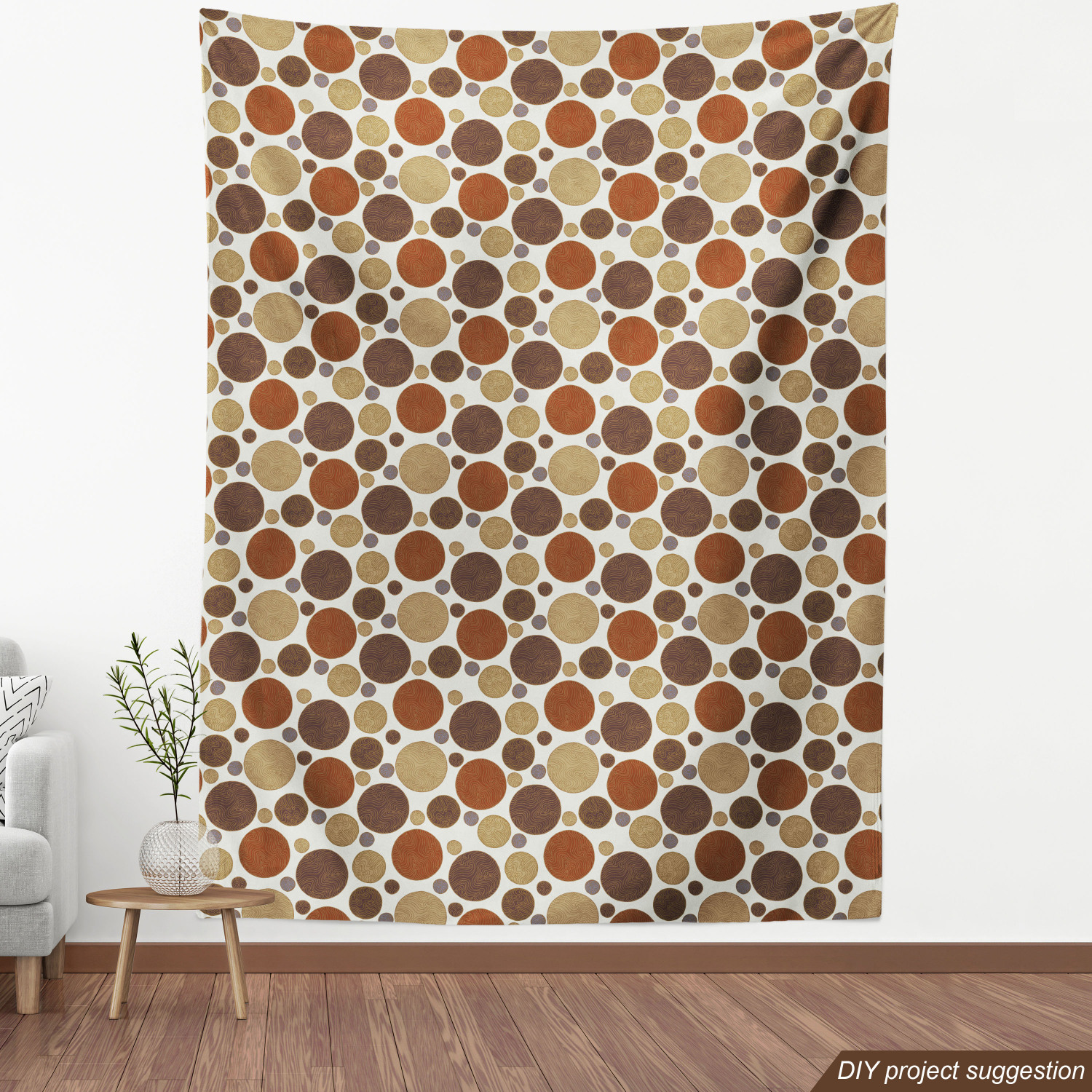 Ambesonne Decorative Soft Polyester Fabric by the Yard Upholstery Home Accents - Picture 24 of 160