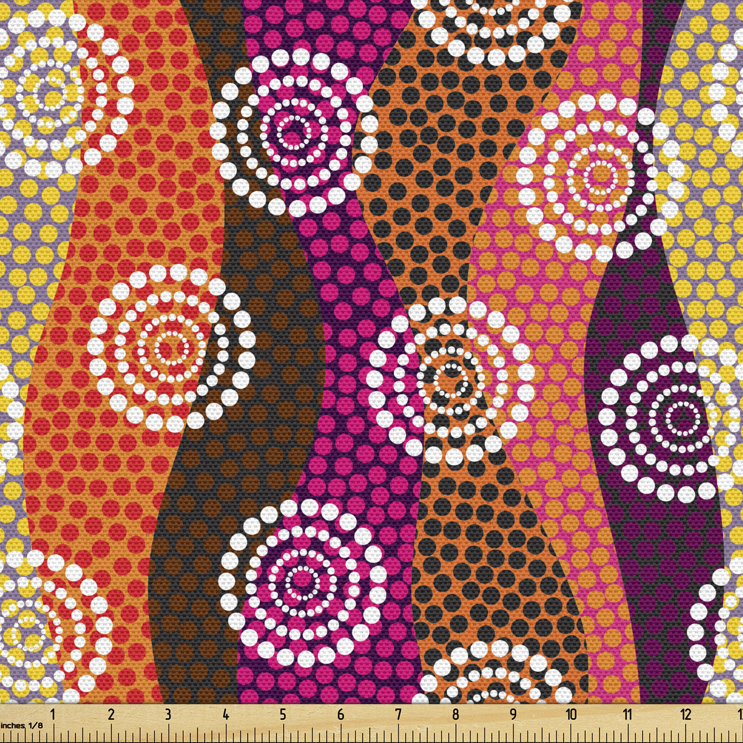 Ambesonne Decorative Soft Polyester Fabric by the Yard Upholstery Home Accents - Picture 25 of 160