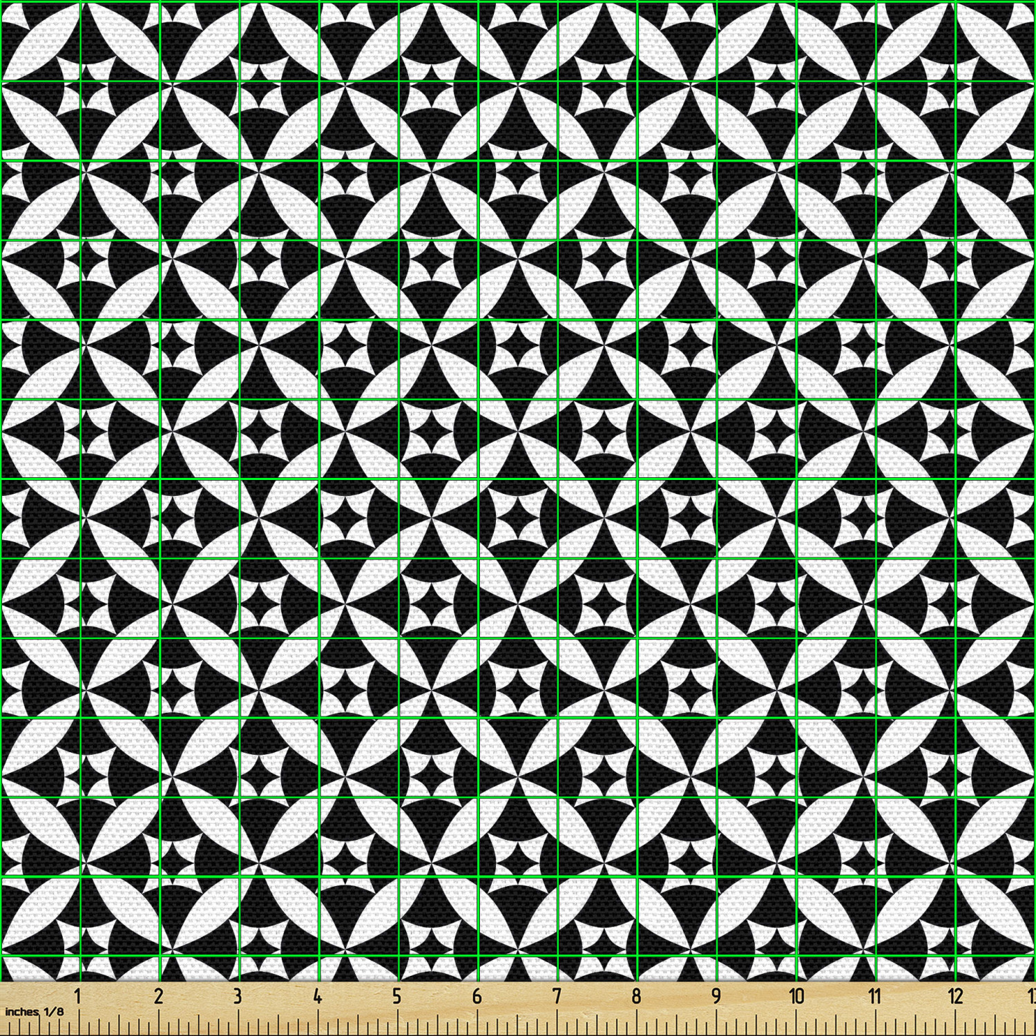 Ambesonne Decorative Soft Polyester Fabric by the Yard Upholstery Home Accents - Picture 14 of 160