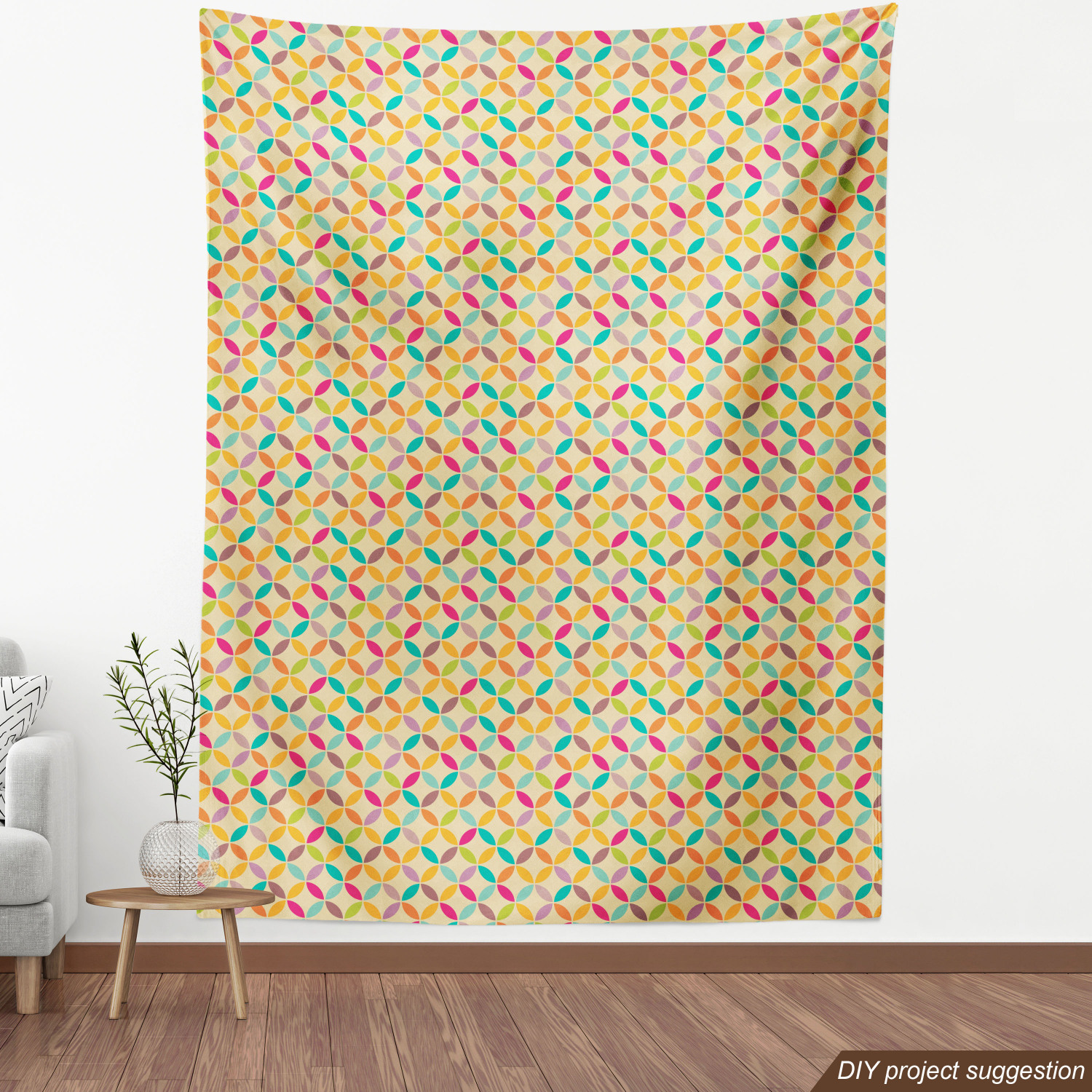 Ambesonne Decorative Soft Polyester Fabric by the Yard Upholstery Home Accents - Picture 92 of 160