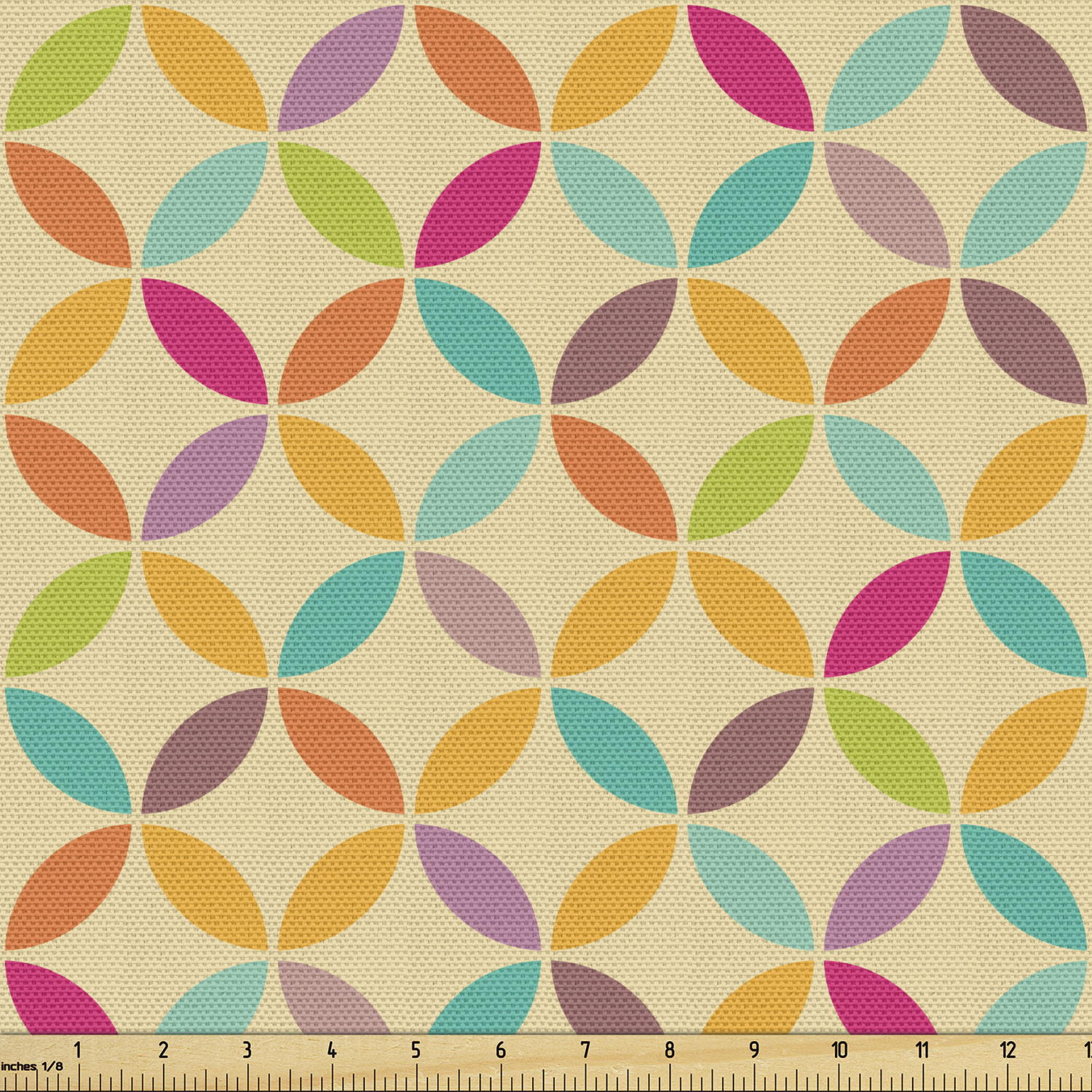 Ambesonne Decorative Soft Polyester Fabric by the Yard Upholstery Home Accents - Picture 89 of 160