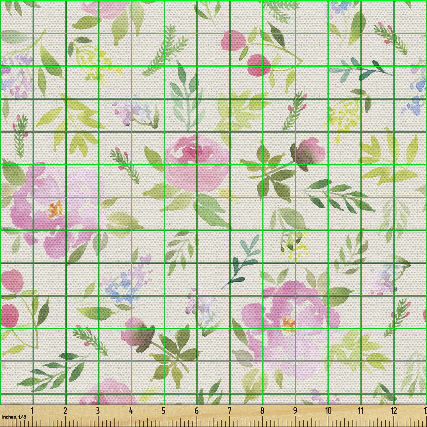 Ambesonne Decorative Soft Polyester Fabric by the Yard Upholstery Home Accents - Picture 62 of 160