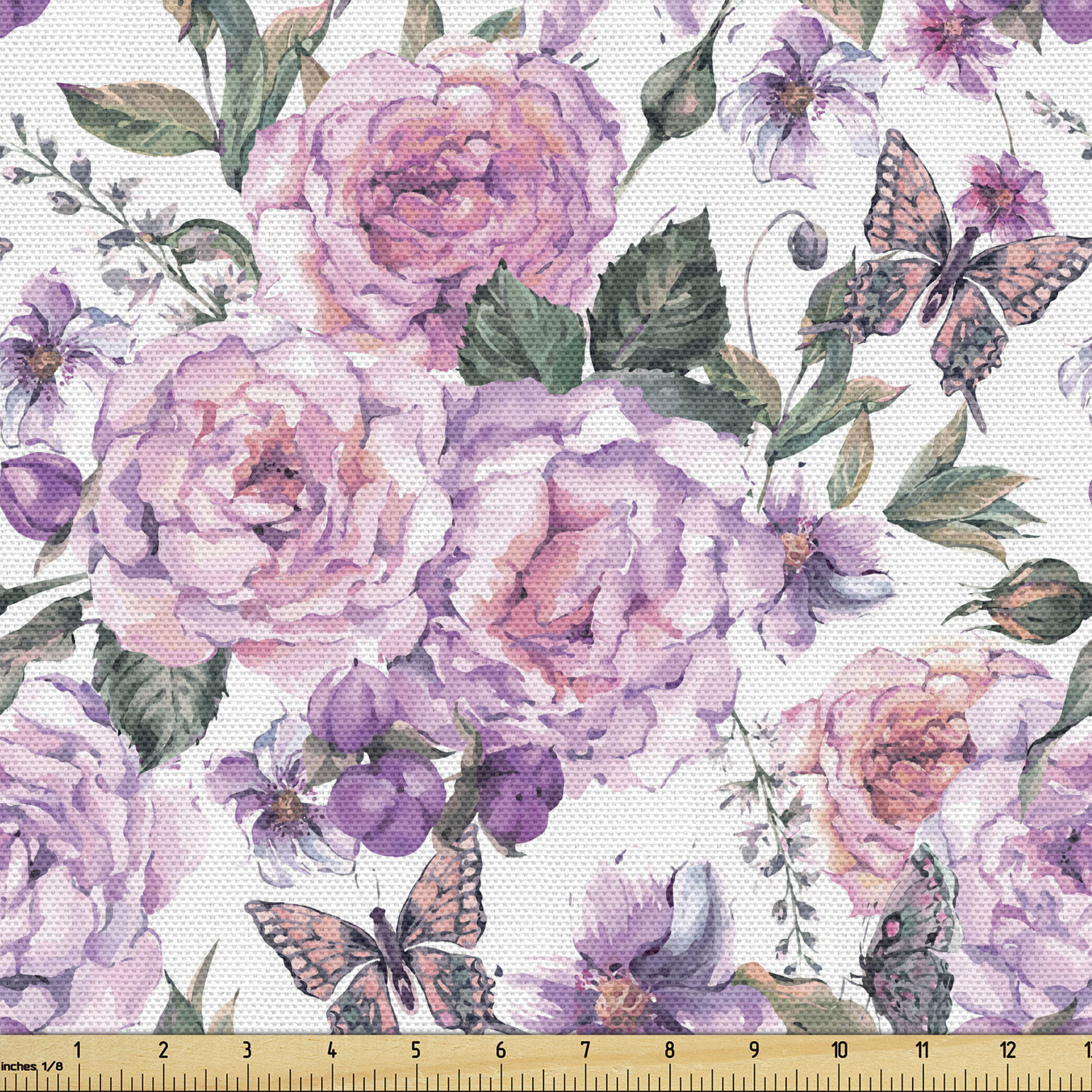 Ambesonne Decorative Soft Polyester Fabric by the Yard Upholstery Home Accents - Picture 133 of 160