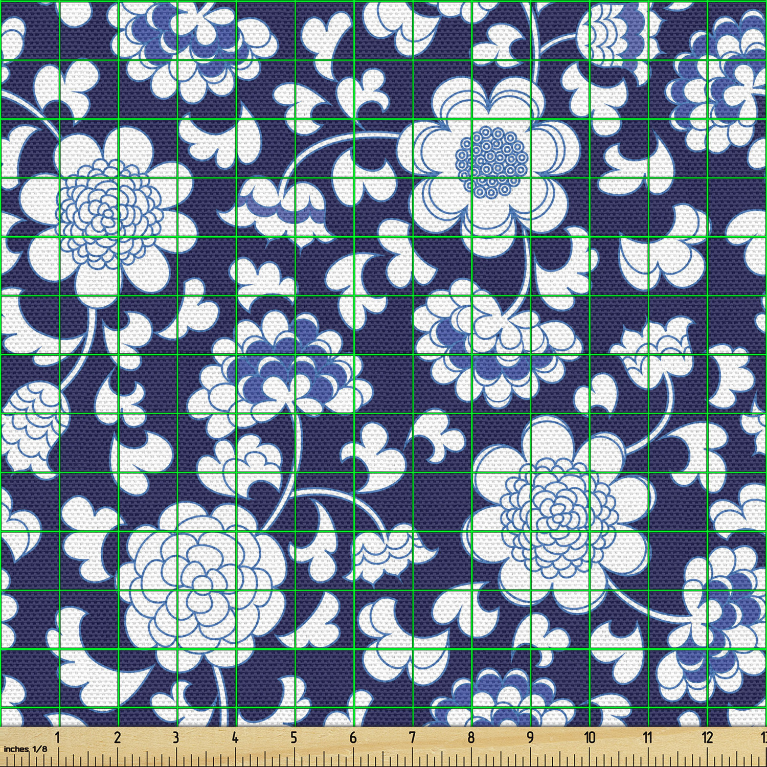 Ambesonne Decorative Soft Polyester Fabric by the Yard Upholstery Home Accents - Picture 18 of 160
