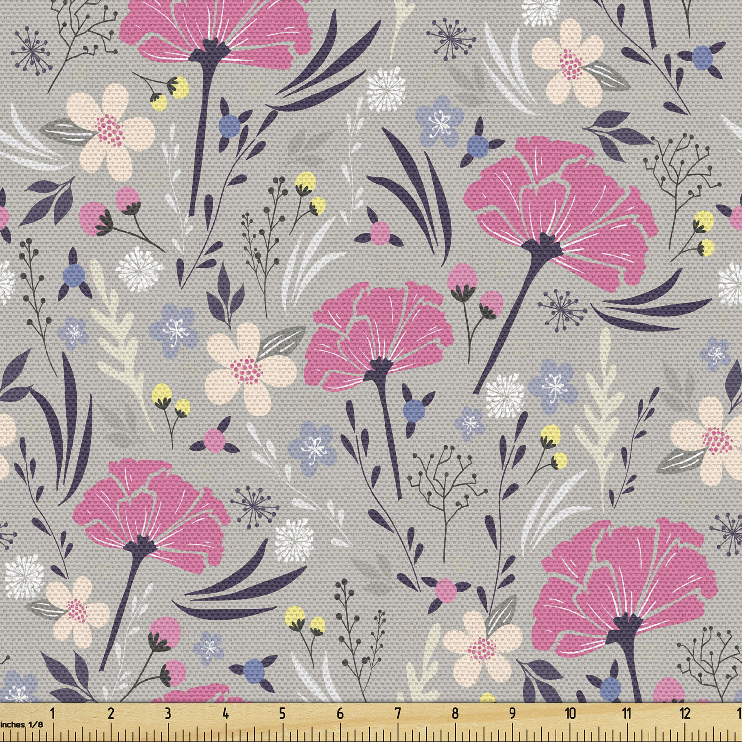 Ambesonne Decorative Soft Polyester Fabric by the Yard Upholstery Home Accents - Picture 113 of 160
