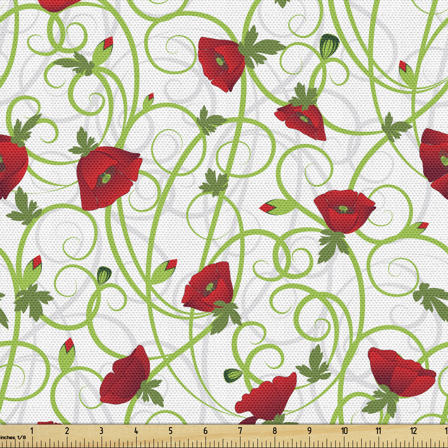 Ambesonne Decorative Soft Polyester Fabric by the Yard Upholstery Home Accents - Picture 145 of 160