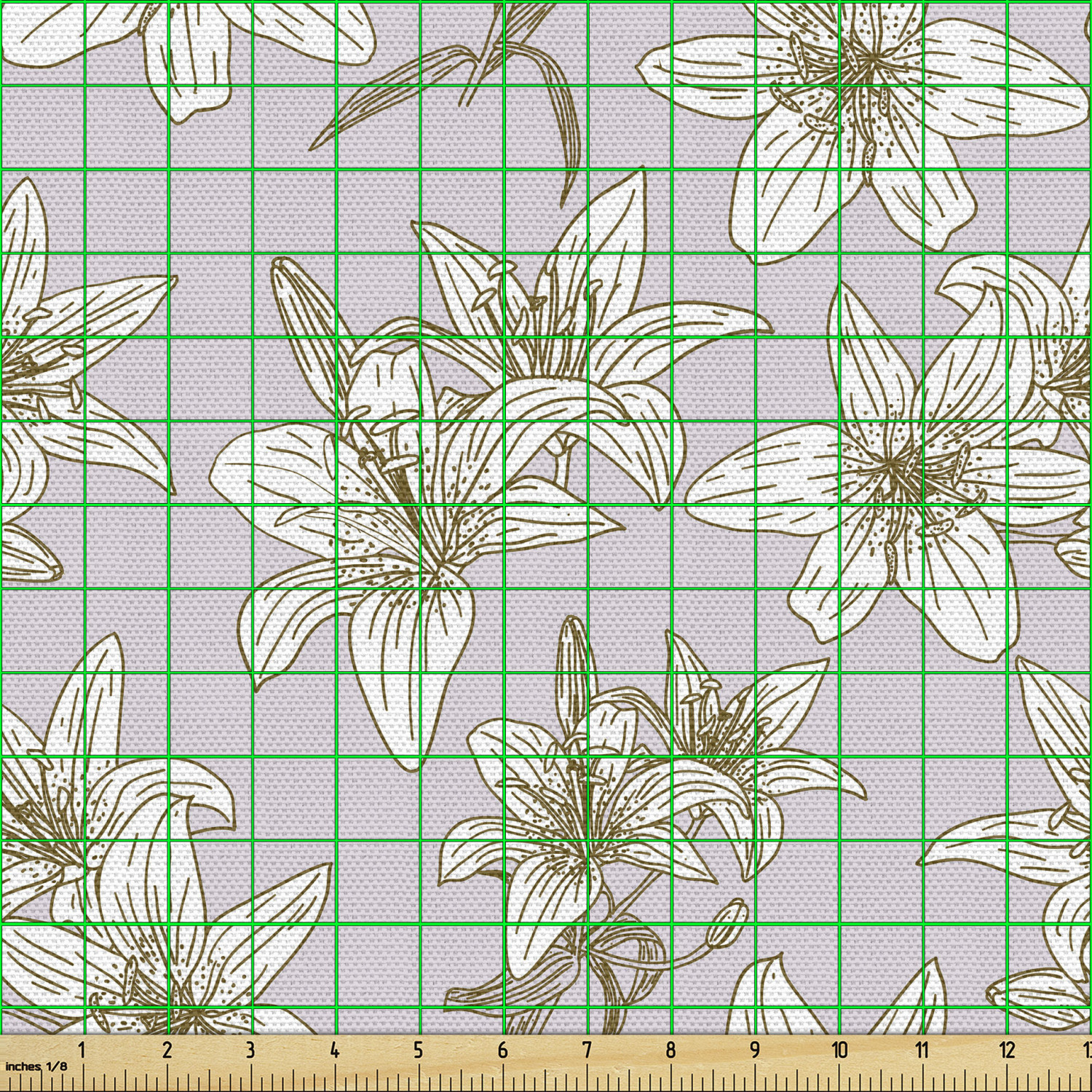 Ambesonne Decorative Soft Polyester Fabric by the Yard Upholstery Home Accents - Picture 58 of 160