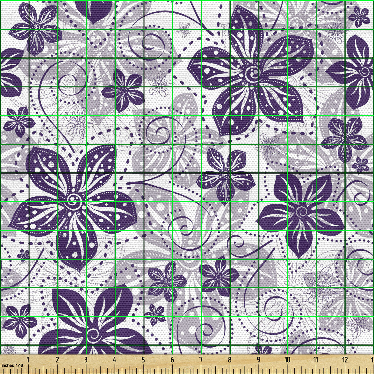 Ambesonne Decorative Soft Polyester Fabric by the Yard Upholstery Home Accents - Picture 106 of 160