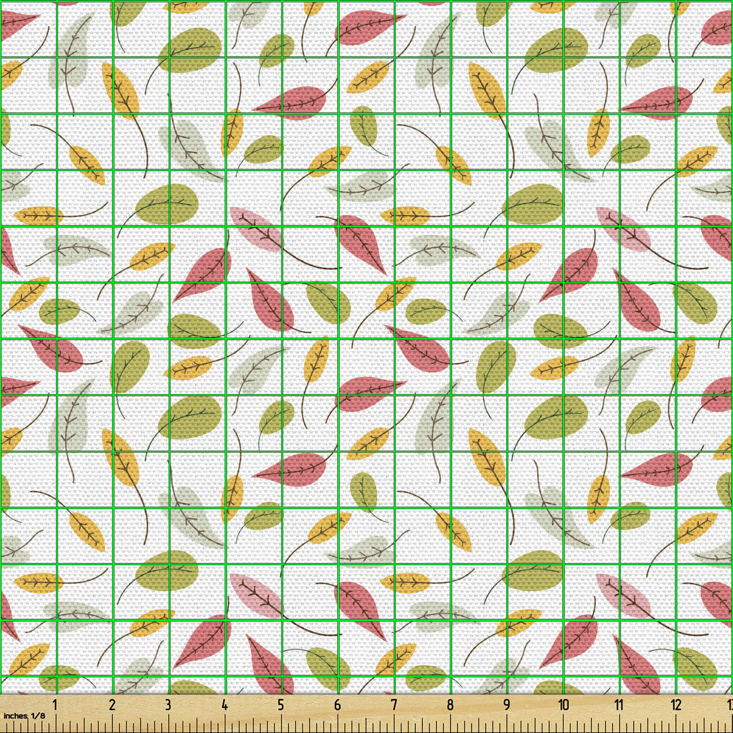Ambesonne Spring Fabric by the Yard Decorative Upholstery Home Accents - Picture 26 of 164