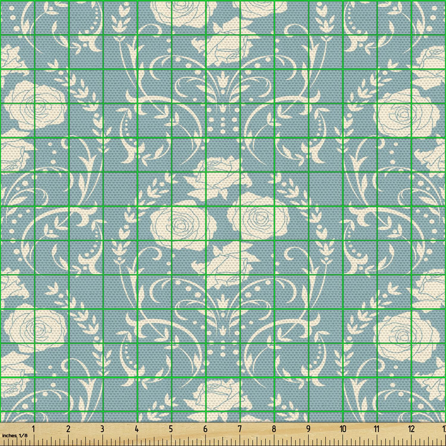 Ambesonne Rose Fabric by the Yard Decorative Upholstery Home Accents - Picture 138 of 164