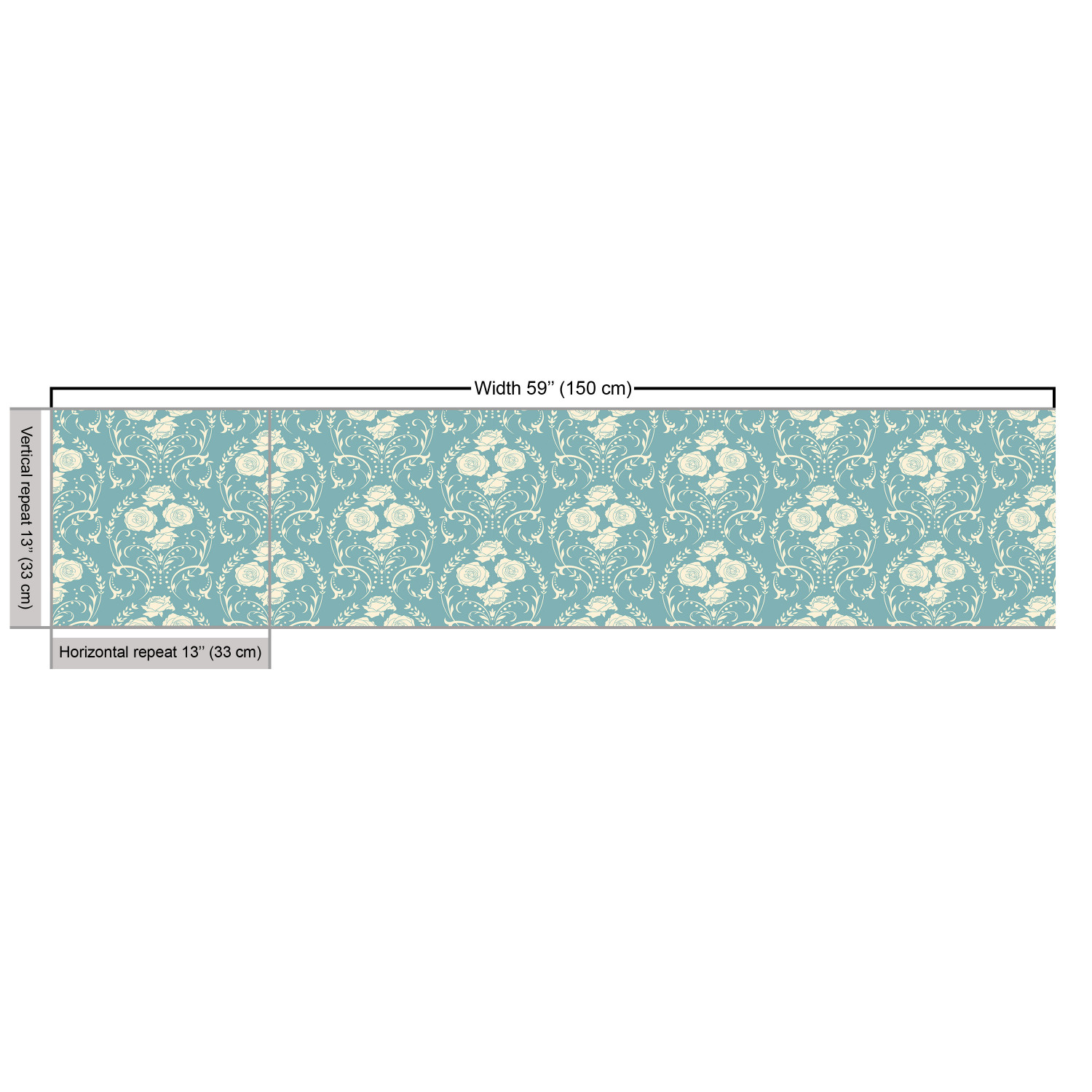 Ambesonne Rose Fabric by the Yard Decorative Upholstery Home Accents - Picture 139 of 164