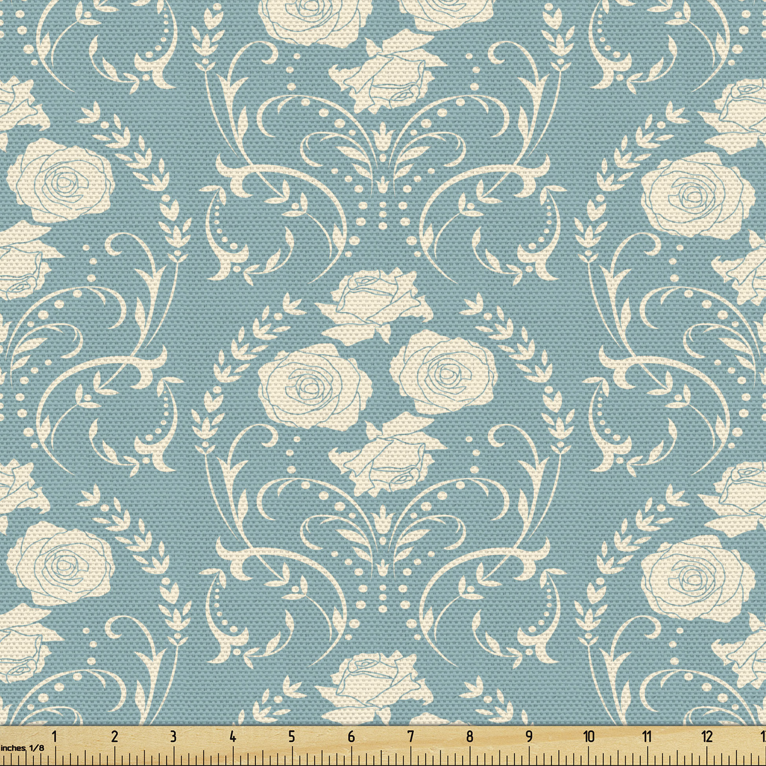 Ambesonne Rose Fabric by the Yard Decorative Upholstery Home Accents - Picture 137 of 164