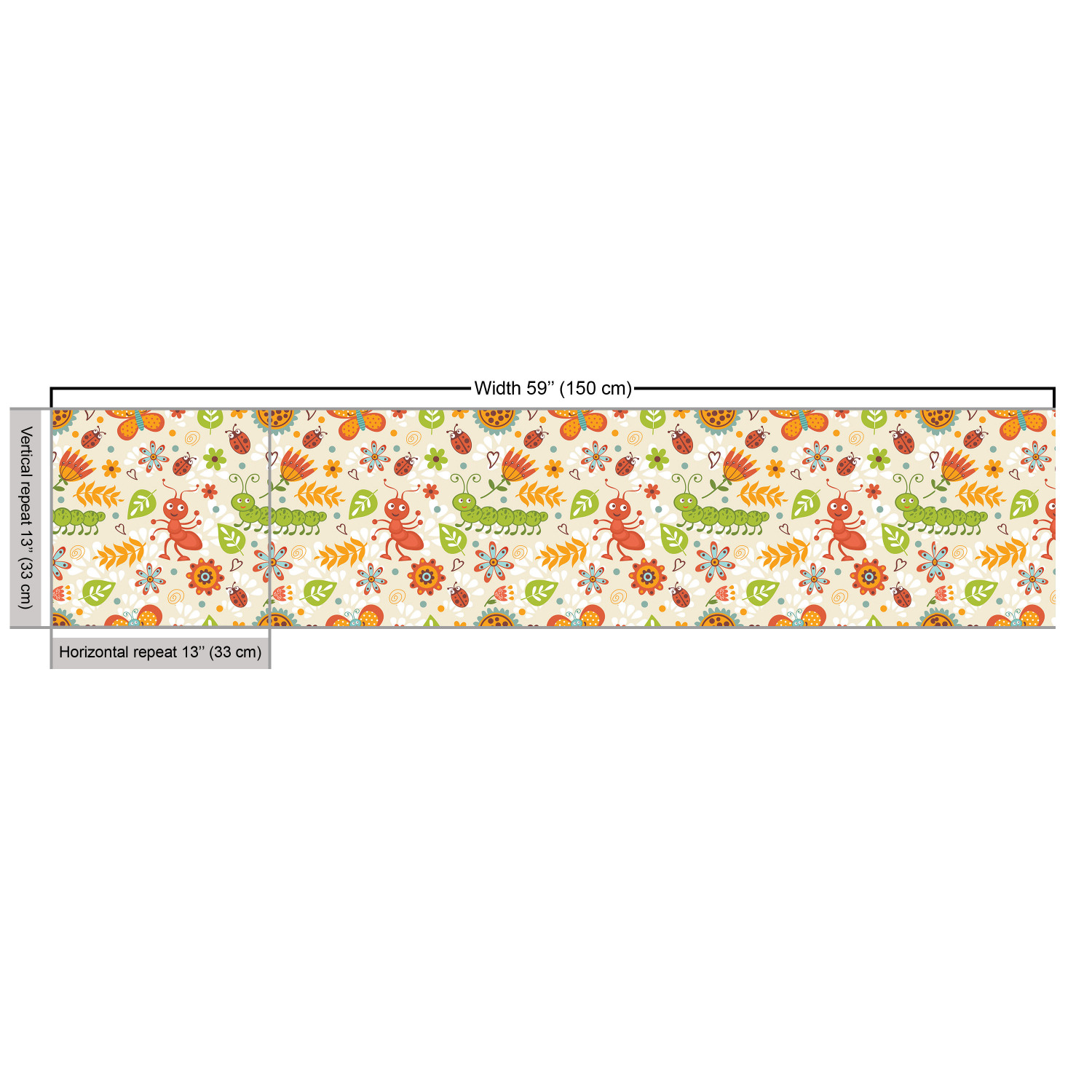 Ambesonne Spring Fabric by the Yard Decorative Upholstery Home Accents - Picture 67 of 164