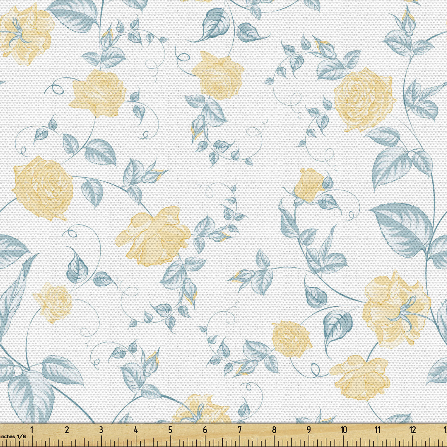 Ambesonne Spring Fabric by the Yard Decorative Upholstery Home Accents - Picture 105 of 164