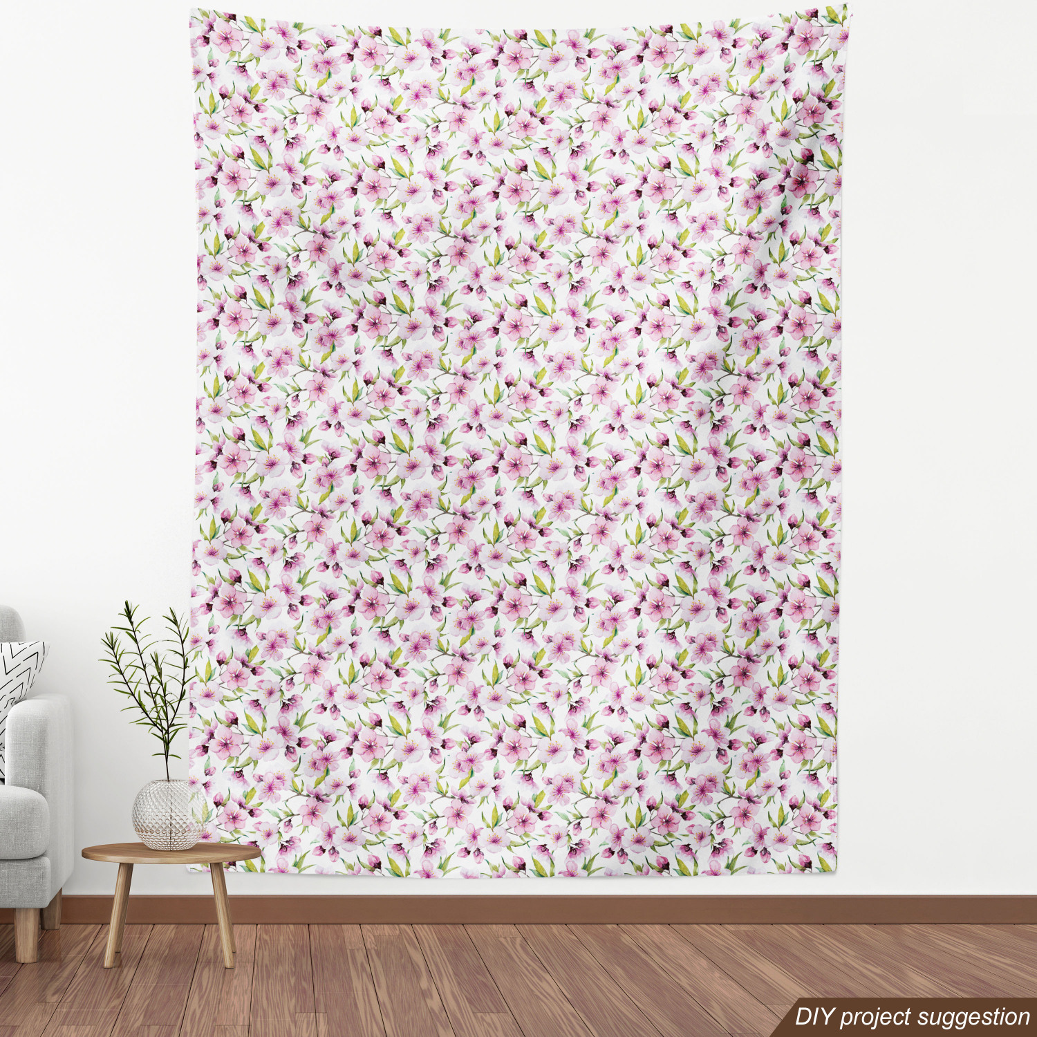 Ambesonne Spring Fabric by the Yard Decorative Upholstery Home Accents - Picture 8 of 164