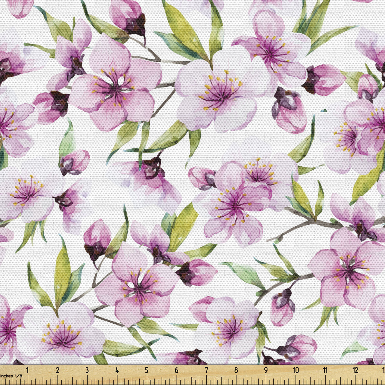 Ambesonne Spring Fabric by the Yard Decorative Upholstery Home Accents - Picture 5 of 164