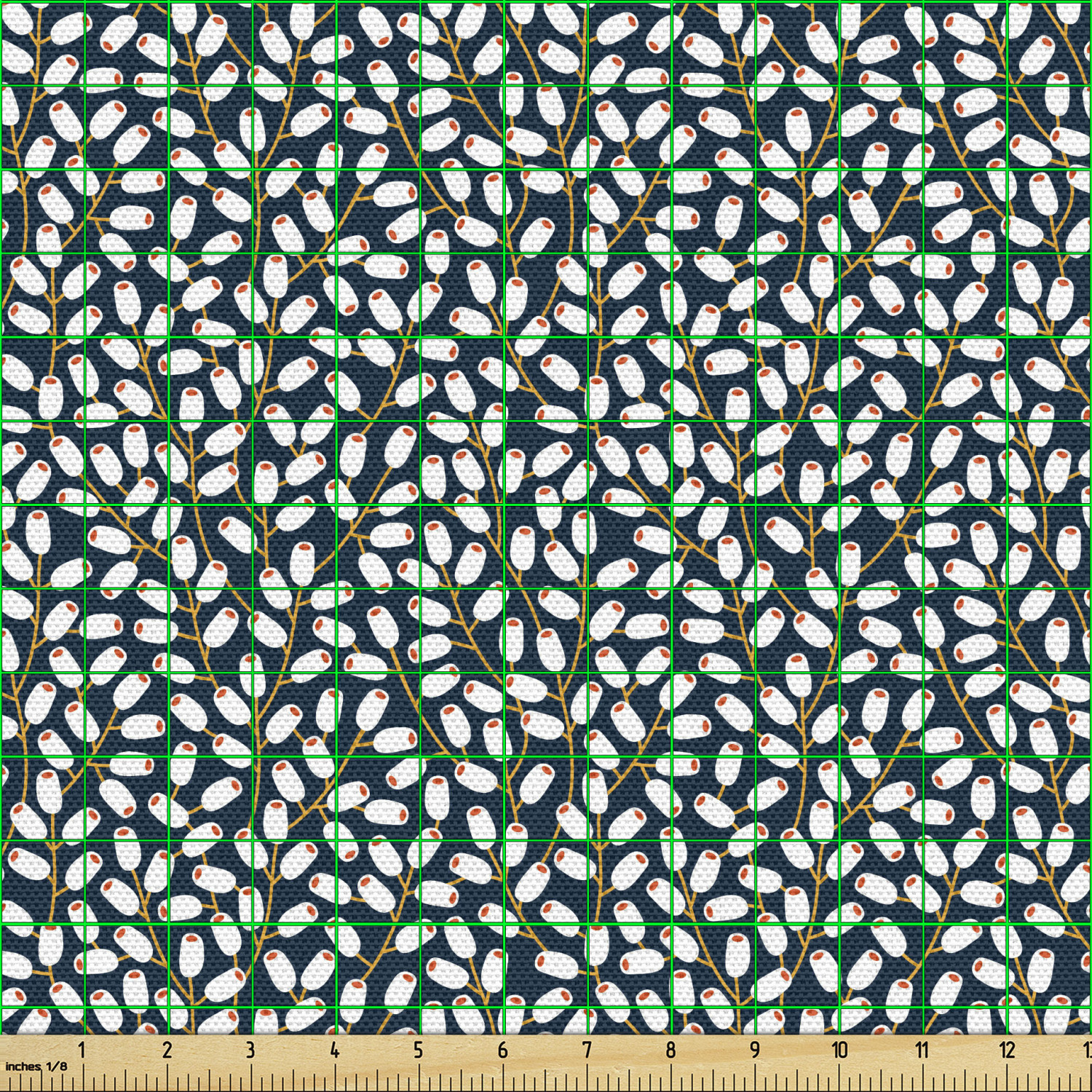 Ambesonne Spring Fabric by the Yard Decorative Upholstery Home Accents - Picture 46 of 164