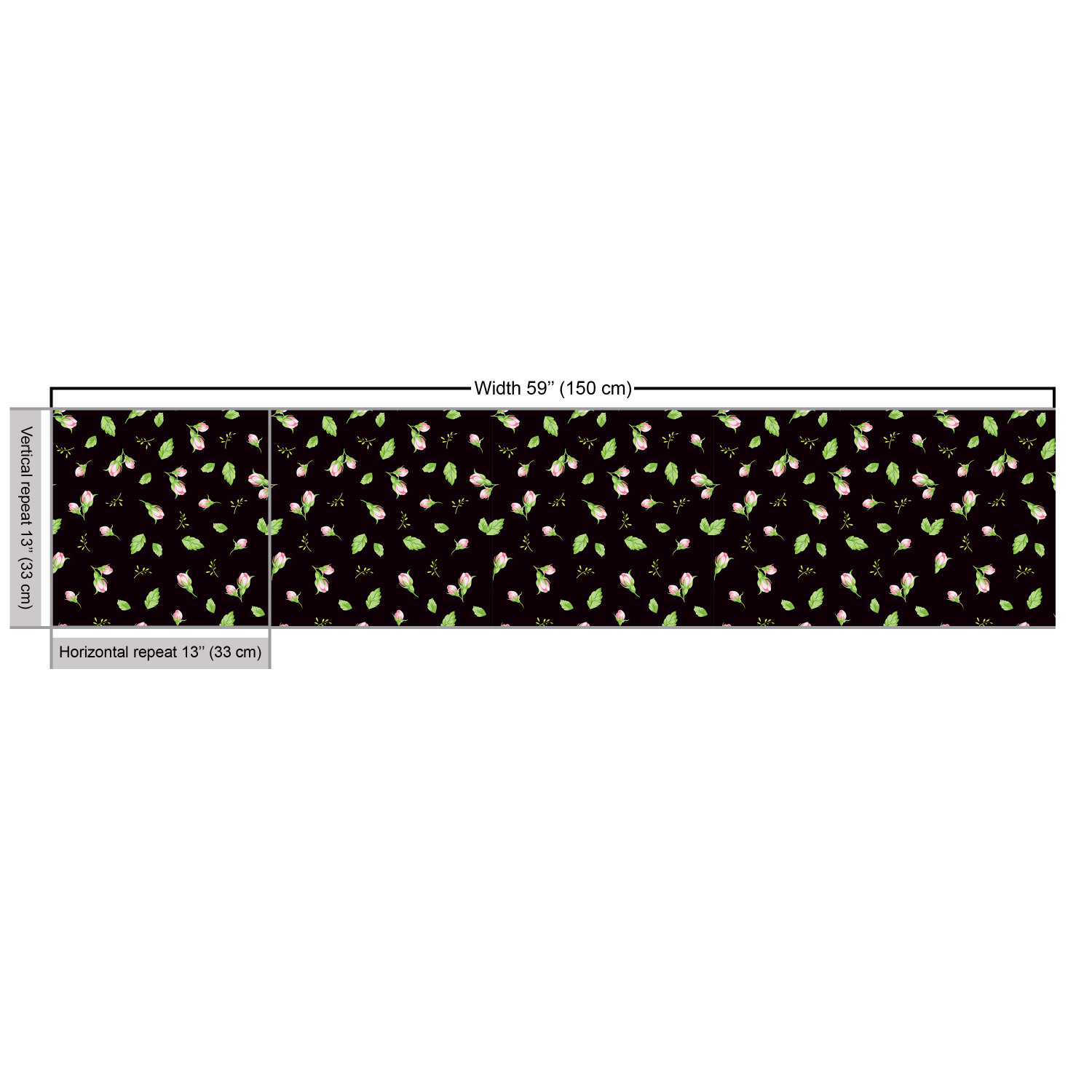 Ambesonne Rose Fabric by the Yard Decorative Upholstery Home Accents - Picture 107 of 164