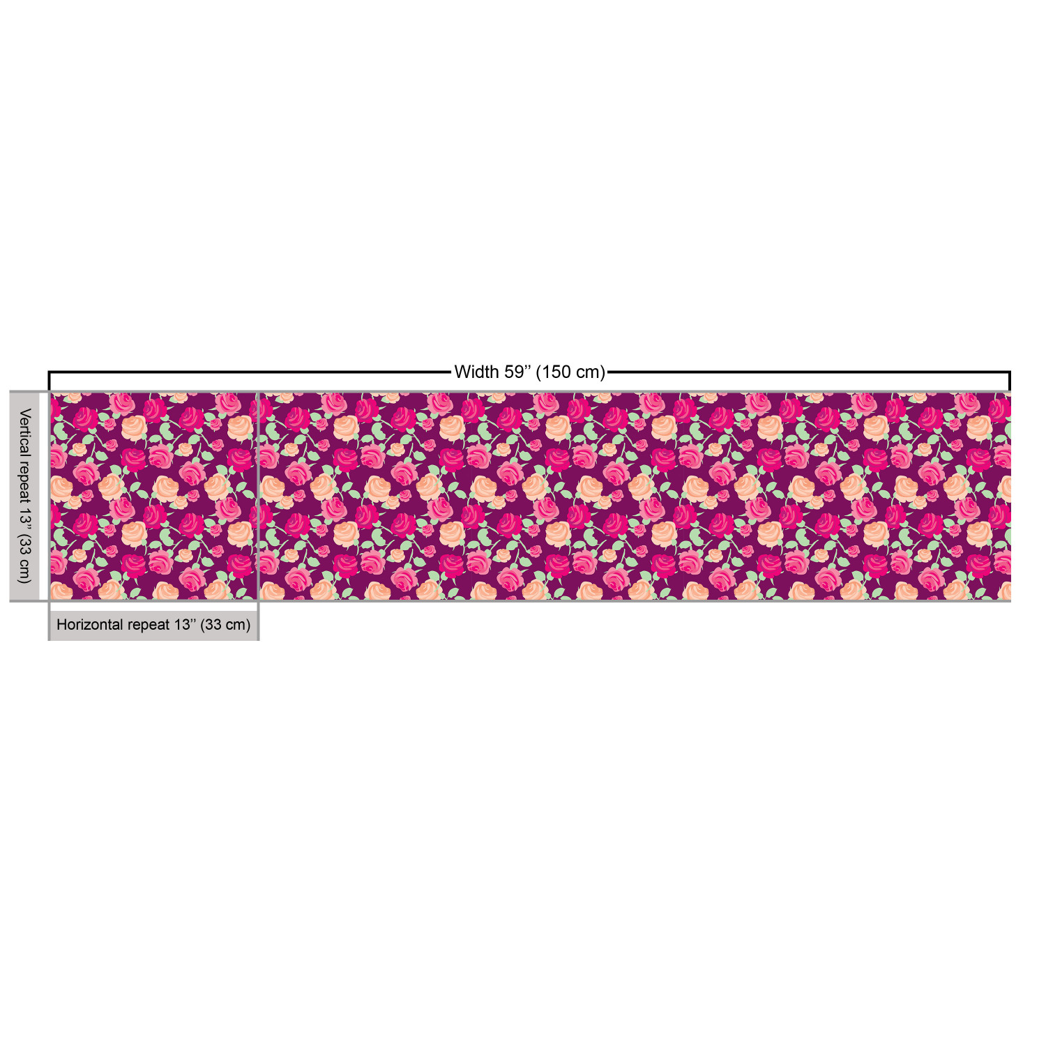 Ambesonne Rose Fabric by the Yard Decorative Upholstery Home Accents - Picture 27 of 164