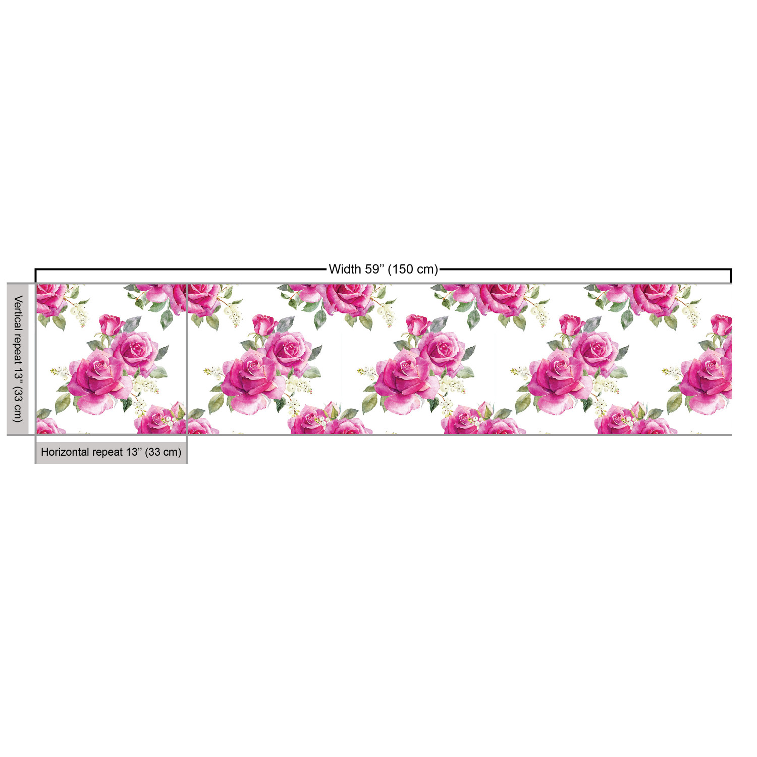 Ambesonne Rose Fabric by the Yard Decorative Upholstery Home Accents - Picture 95 of 164