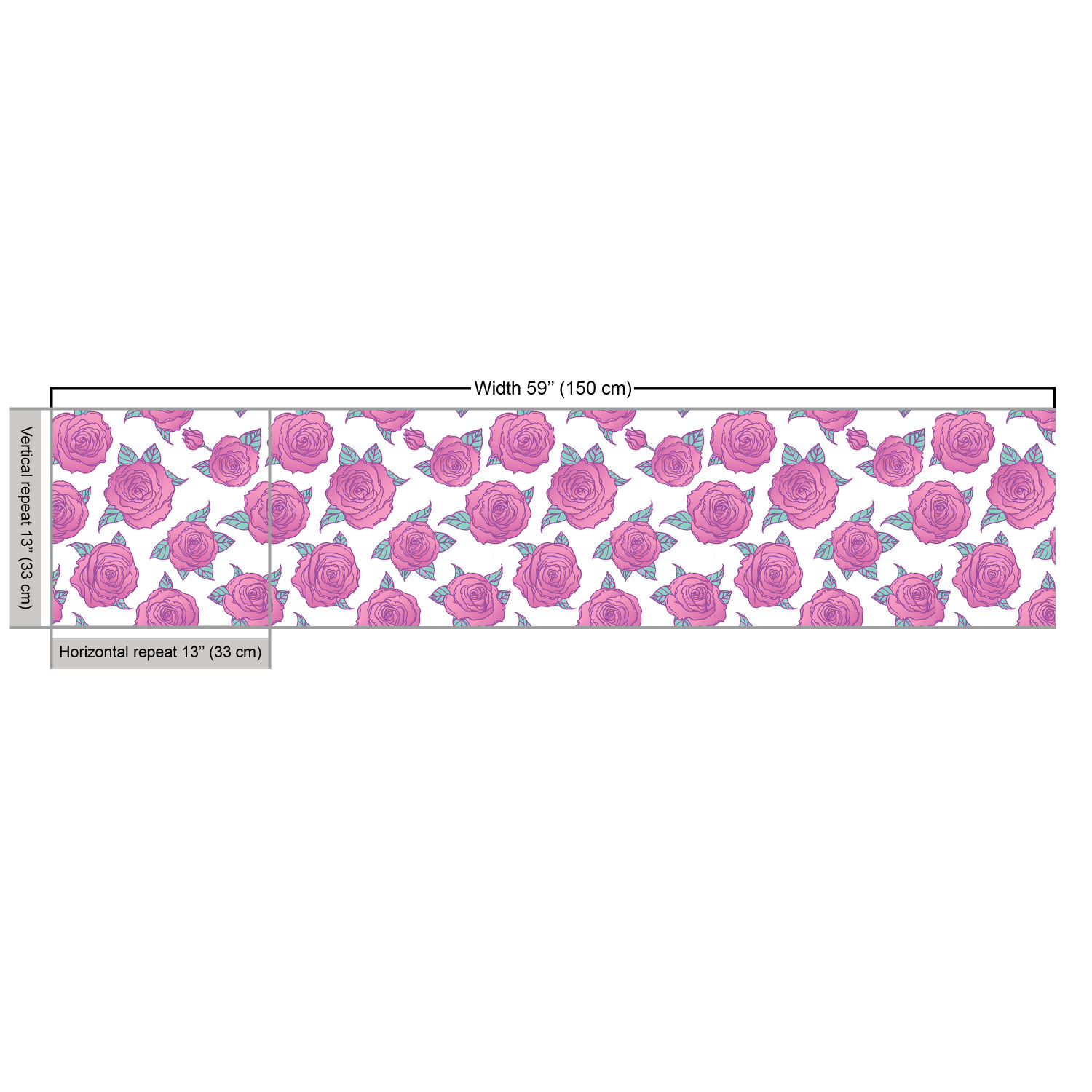 Ambesonne Rose Fabric by the Yard Decorative Upholstery Home Accents - Picture 19 of 164
