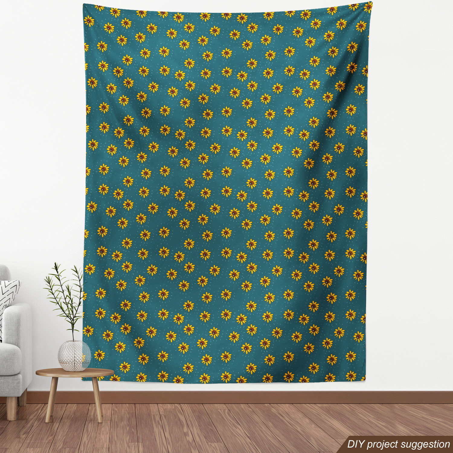 Indoor Outdoor Fabric by the Yard Upholstery Home Accents by Ambesonne - Picture 96 of 164