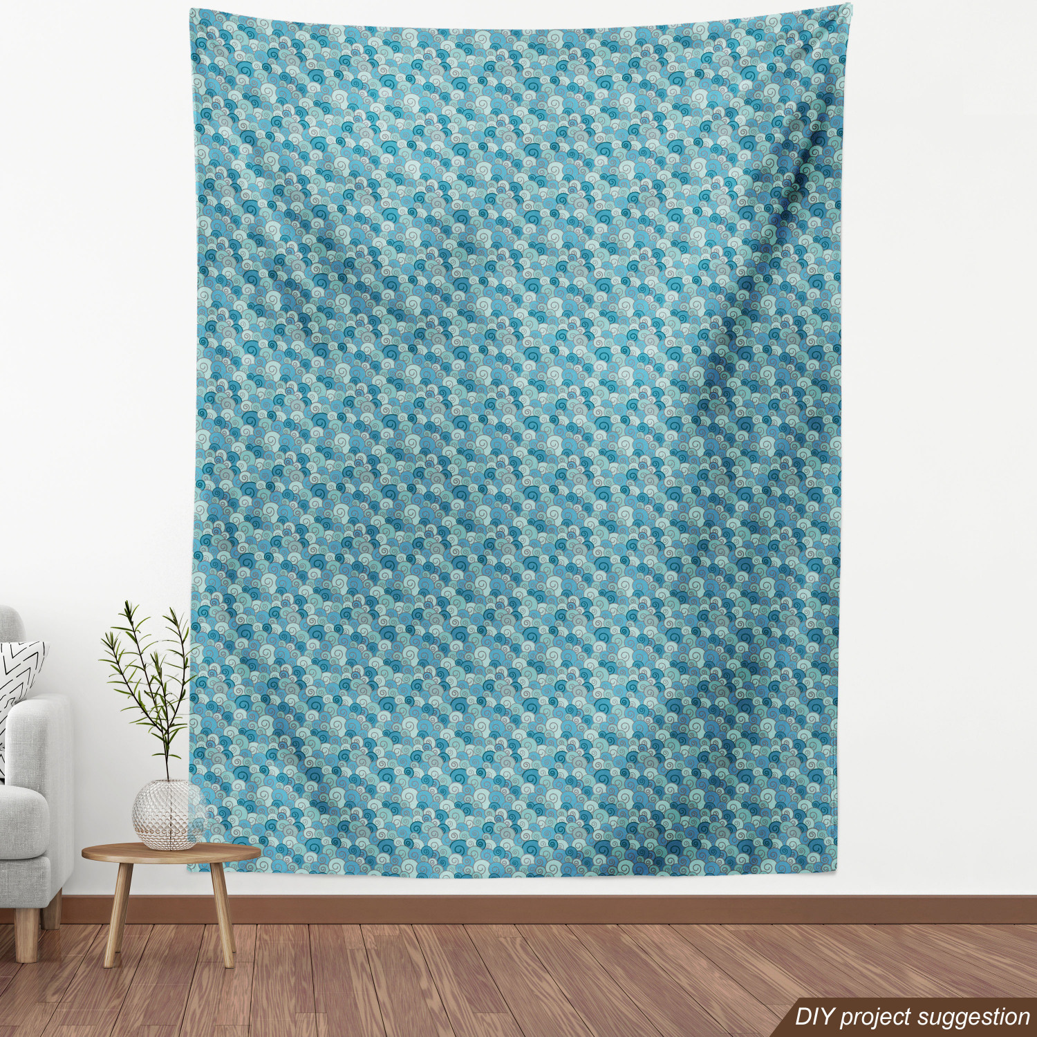 Indoor Outdoor Fabric by the Yard Upholstery Home Accents by Ambesonne - Picture 164 of 164