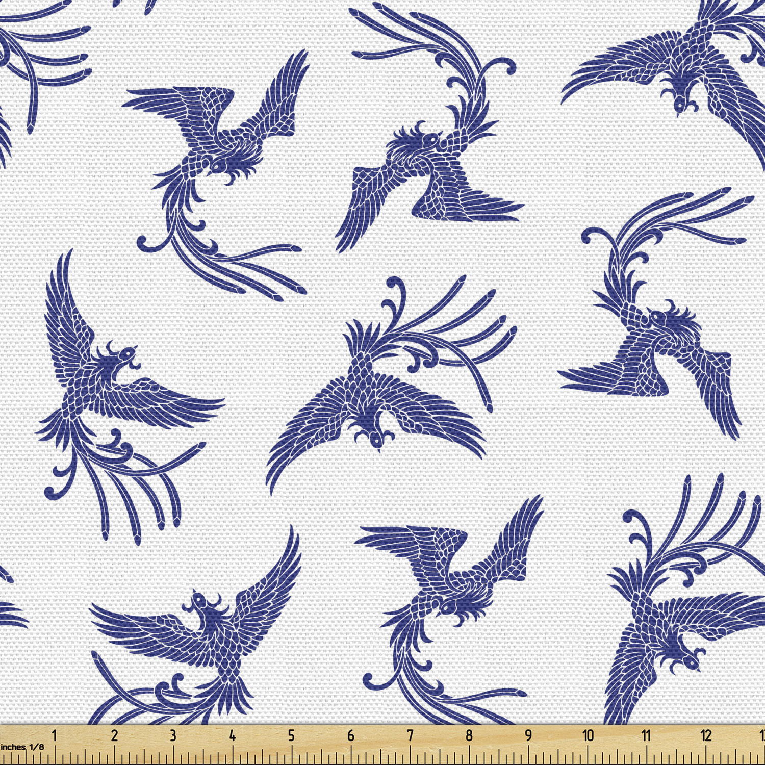 Indoor Outdoor Fabric by the Yard Upholstery Home Accents by Ambesonne - Picture 45 of 164