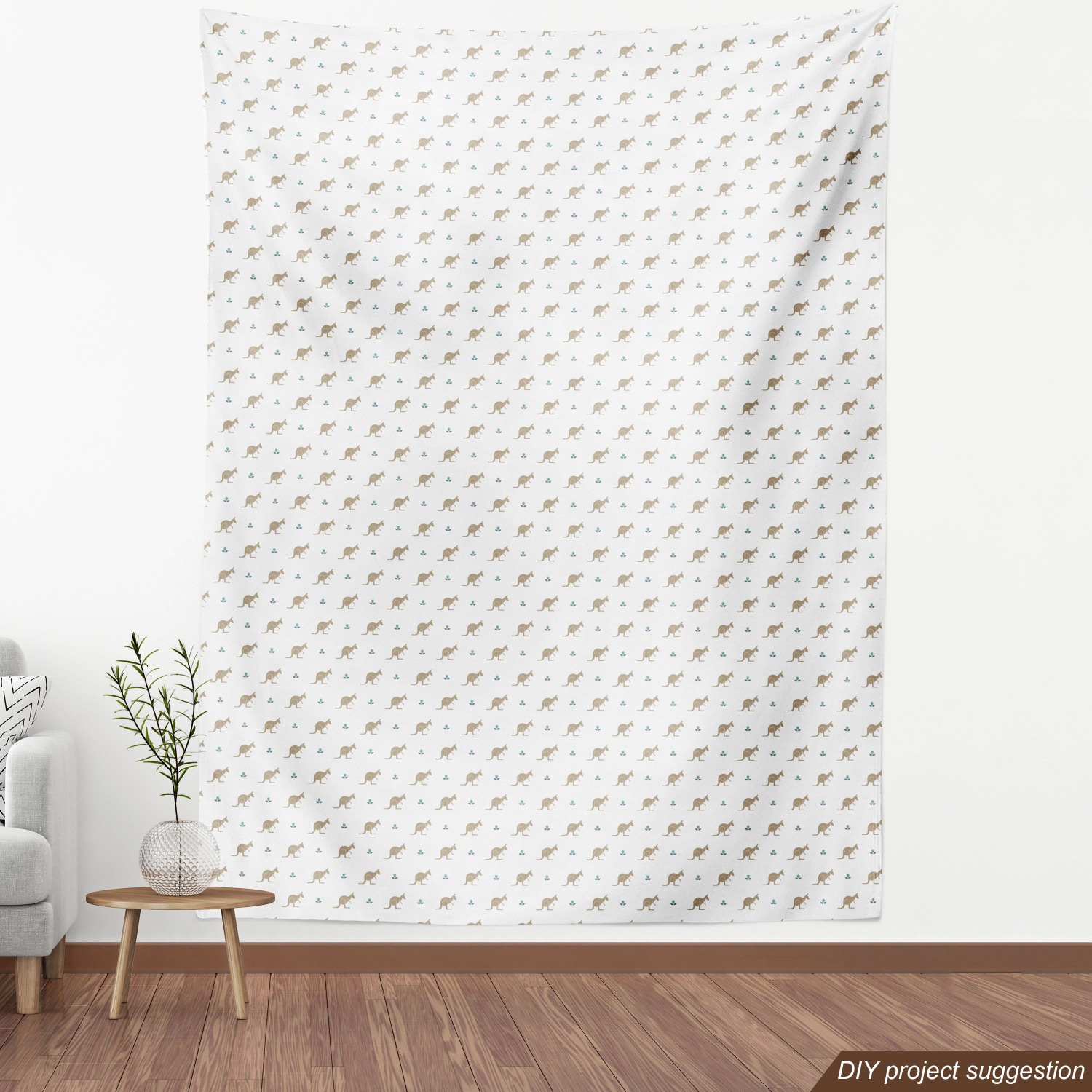 Indoor Outdoor Fabric by the Yard Upholstery Home Accents by Ambesonne - Picture 156 of 164