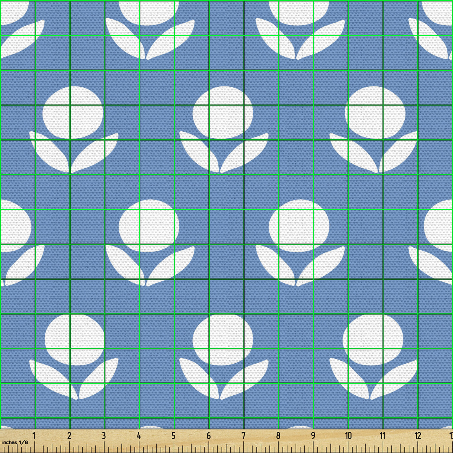Ambesonne Indoor Outdoor Fabric by the Yard Upholstery Home Accents Decor - Picture 130 of 164