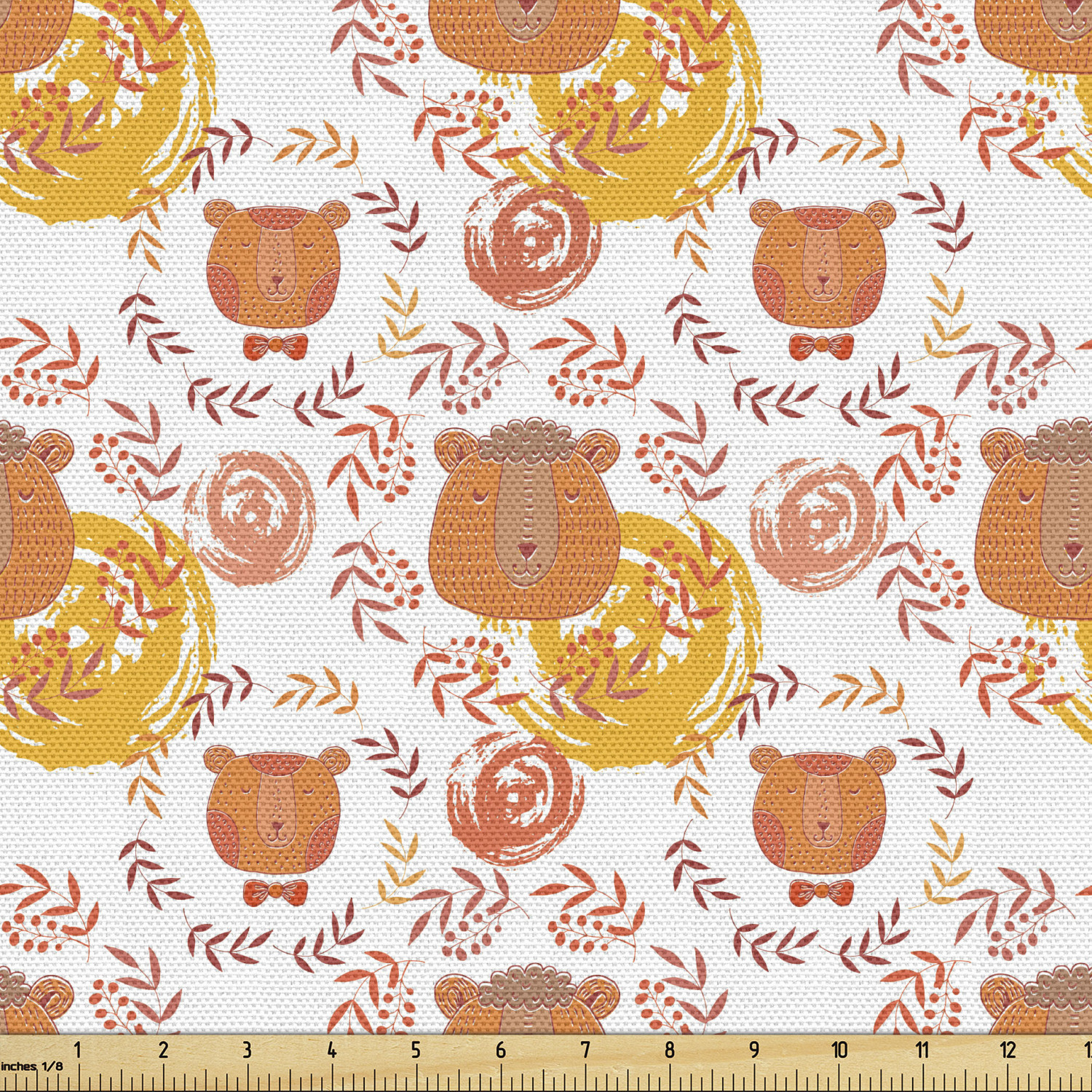 Ambesonne Indoor Outdoor Fabric by the Yard Upholstery Home Accents Decor - Picture 161 of 164