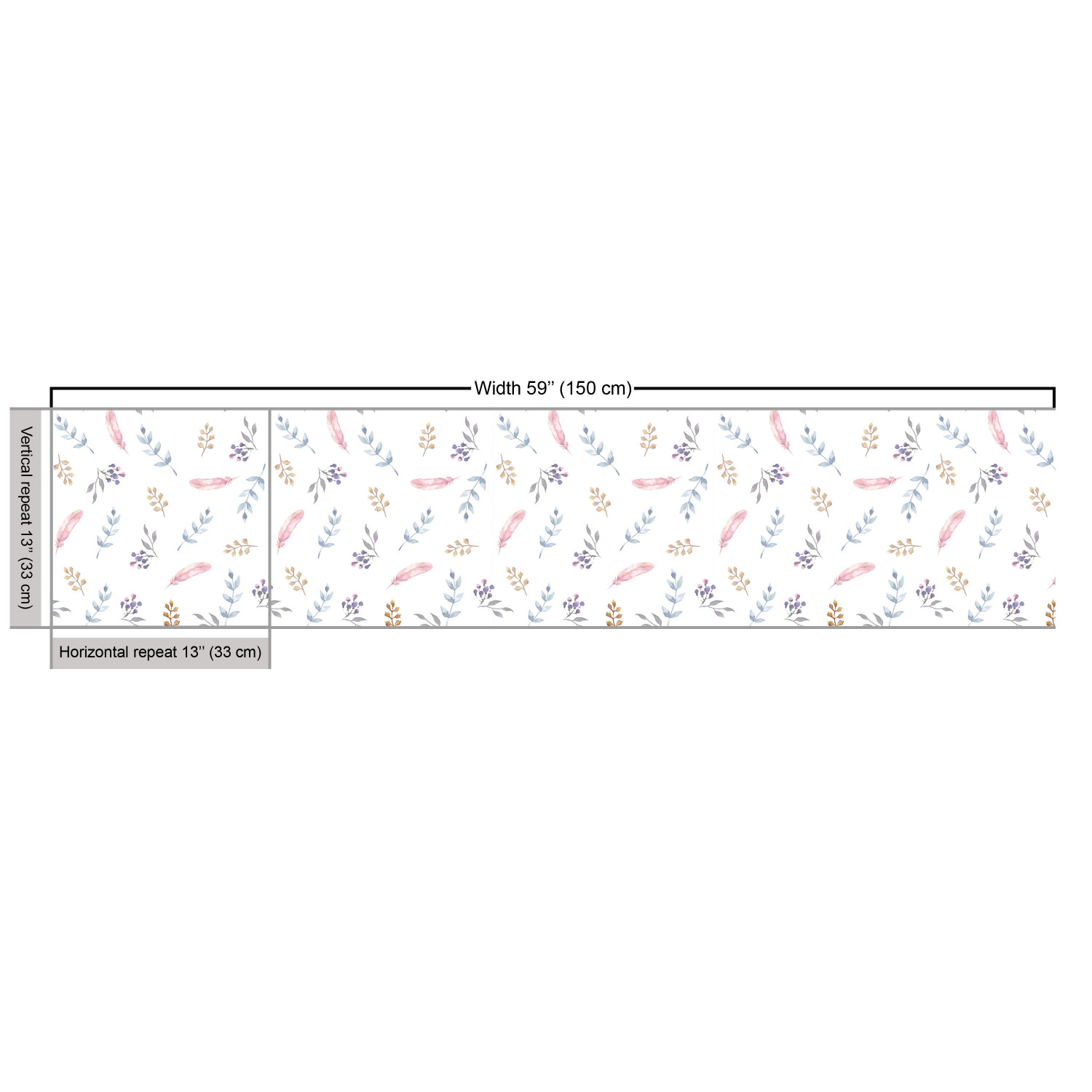 Ambesonne Feather Fabric by the Yard Decorative Upholstery Home Accents - Picture 15 of 160