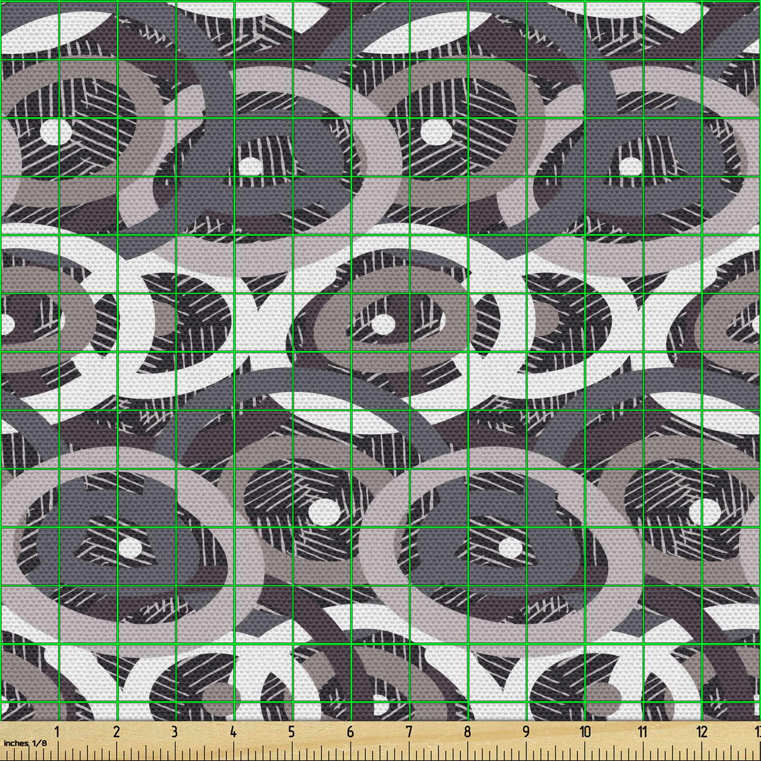 Ambesonne Indoor Outdoor Fabric by the Yard Upholstery Home Accents Decor - Picture 90 of 164
