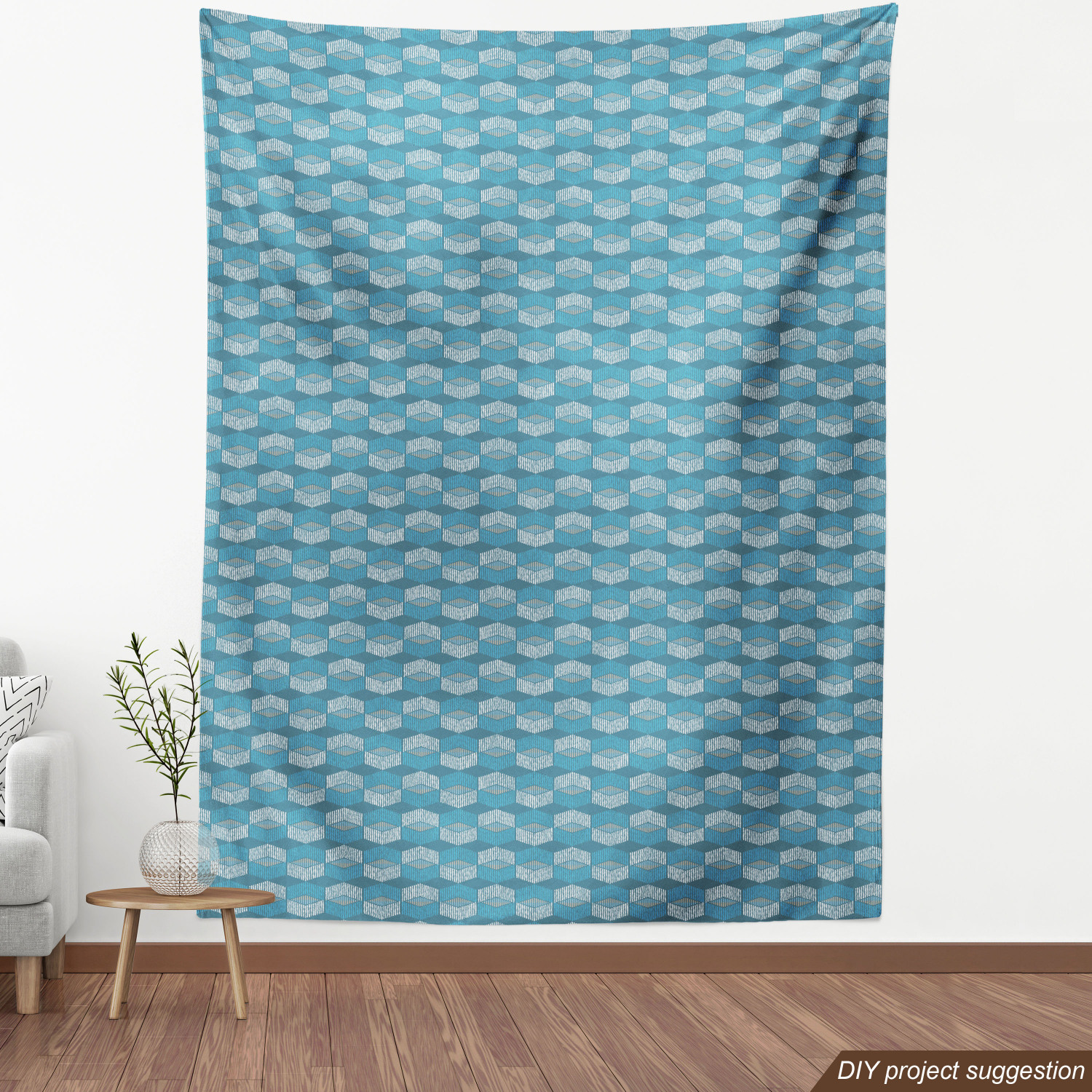 Ambesonne Indoor Outdoor Fabric by the Yard Upholstery Home Accents Decor - Picture 100 of 164