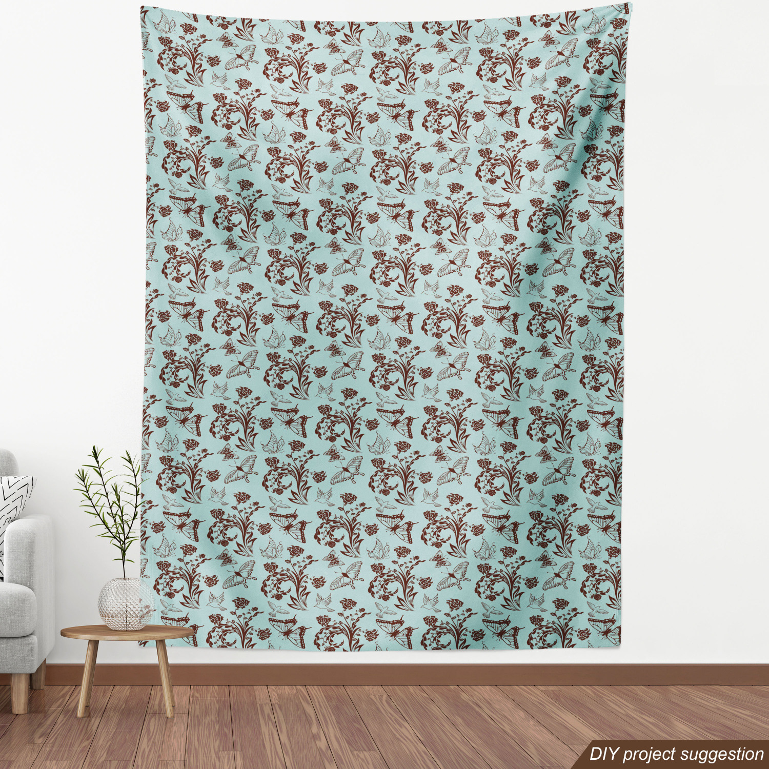 Ambesonne Fabric by The Yard Decorative Upholstery and Fabric for Home Accents - Picture 20 of 164