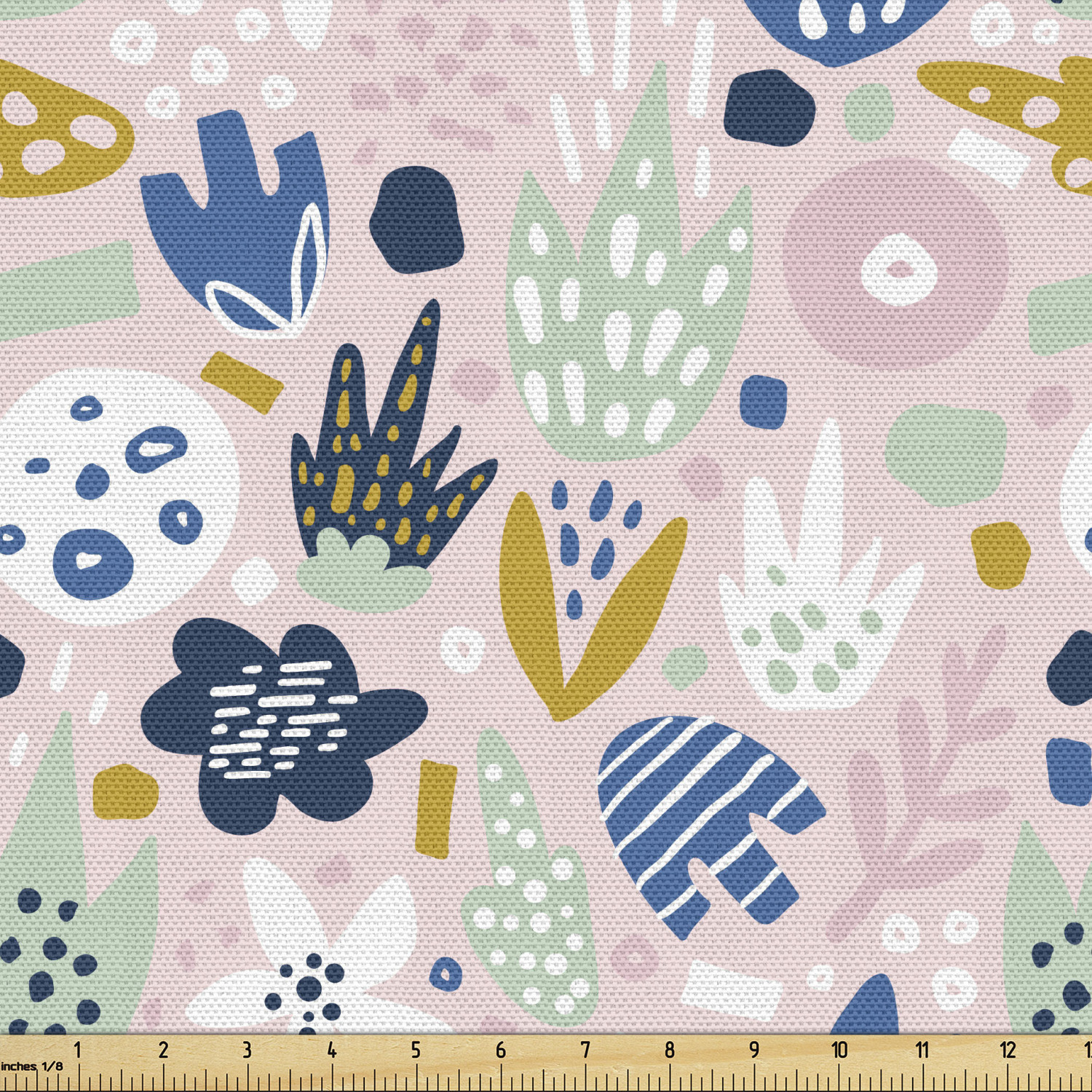Ambesonne Fabric by The Yard Decorative Upholstery and Fabric for Home Accents - Picture 121 of 164