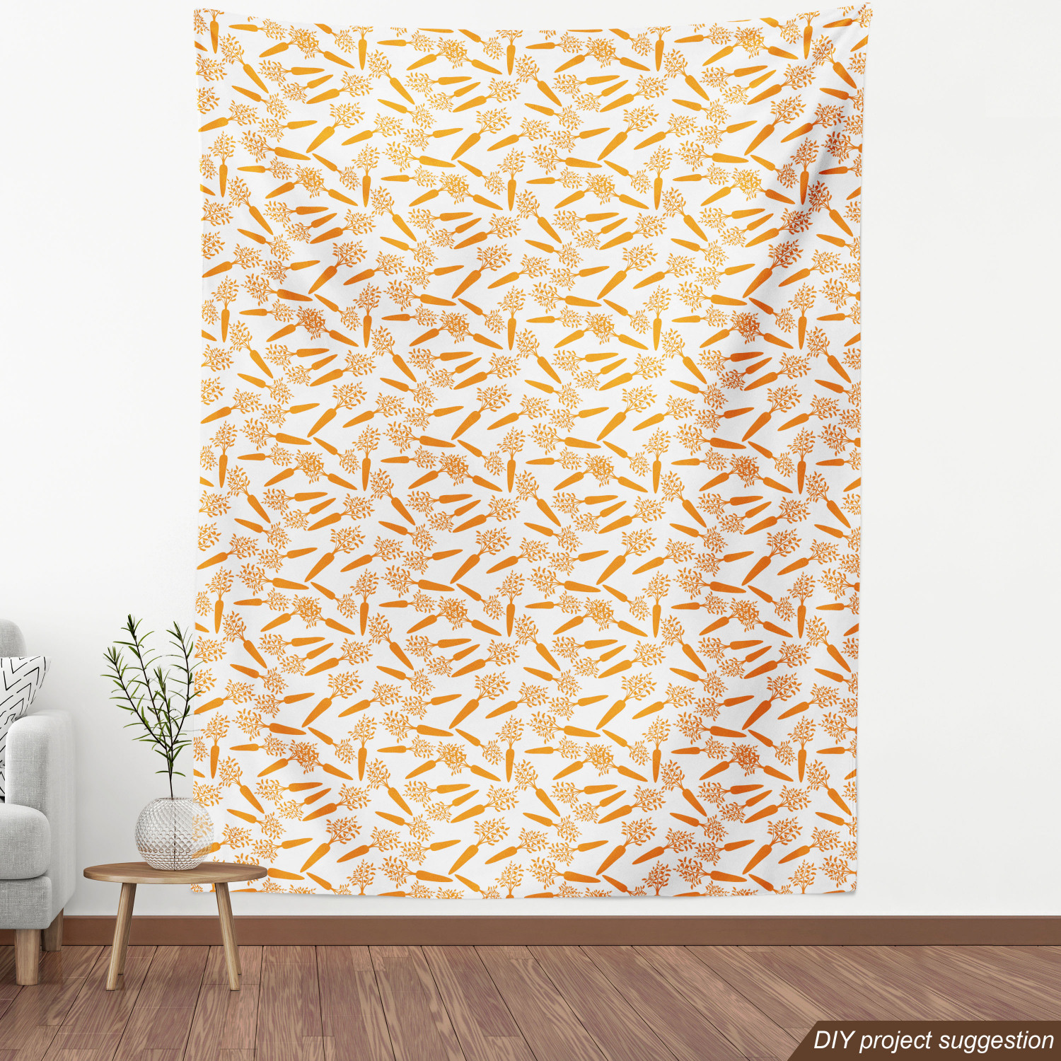 Ambesonne Fabric by The Yard Decorative Upholstery and Fabric for Home Accents - Picture 80 of 164