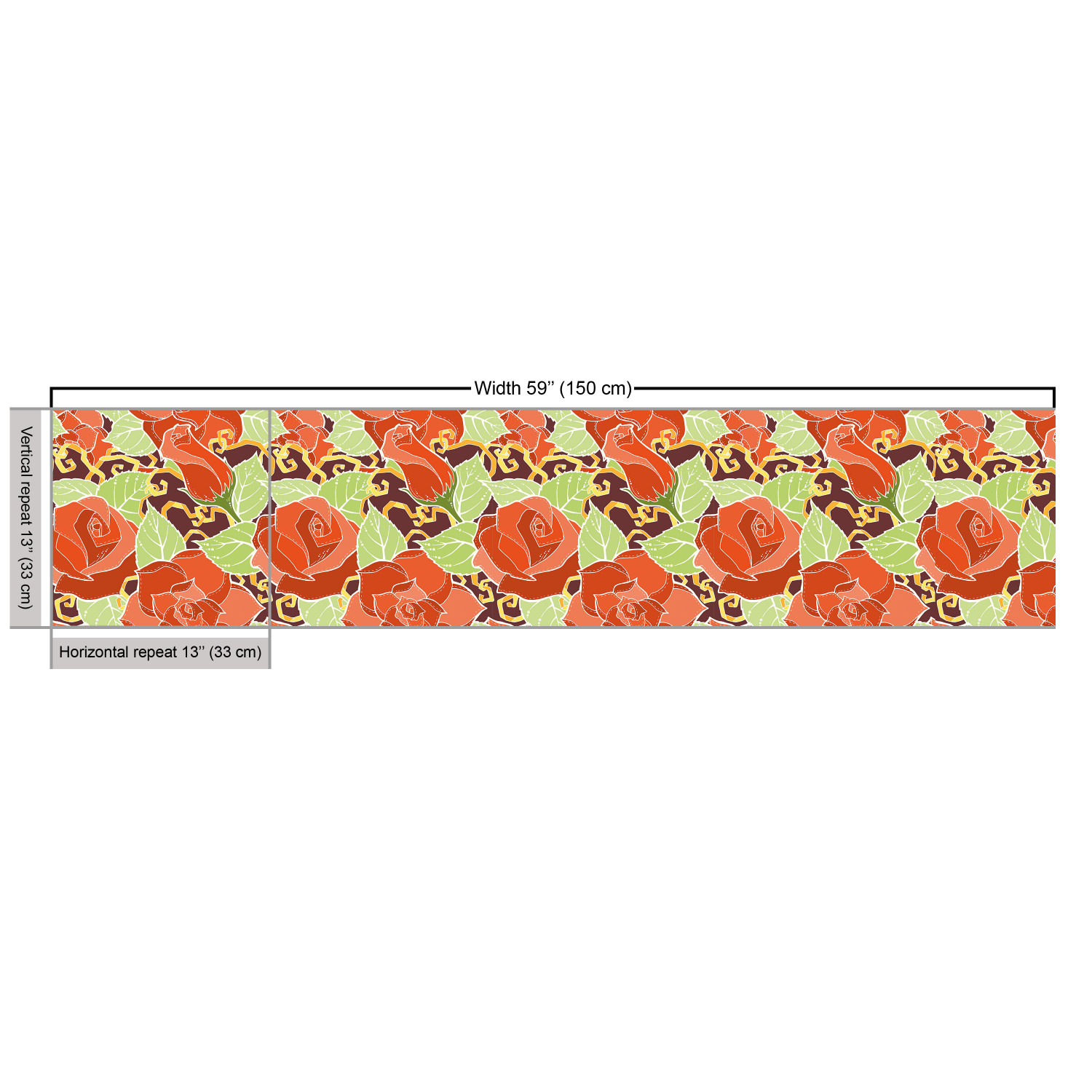 Ambesonne Rose Fabric by the Yard Decorative Upholstery Home Accents - Picture 23 of 164