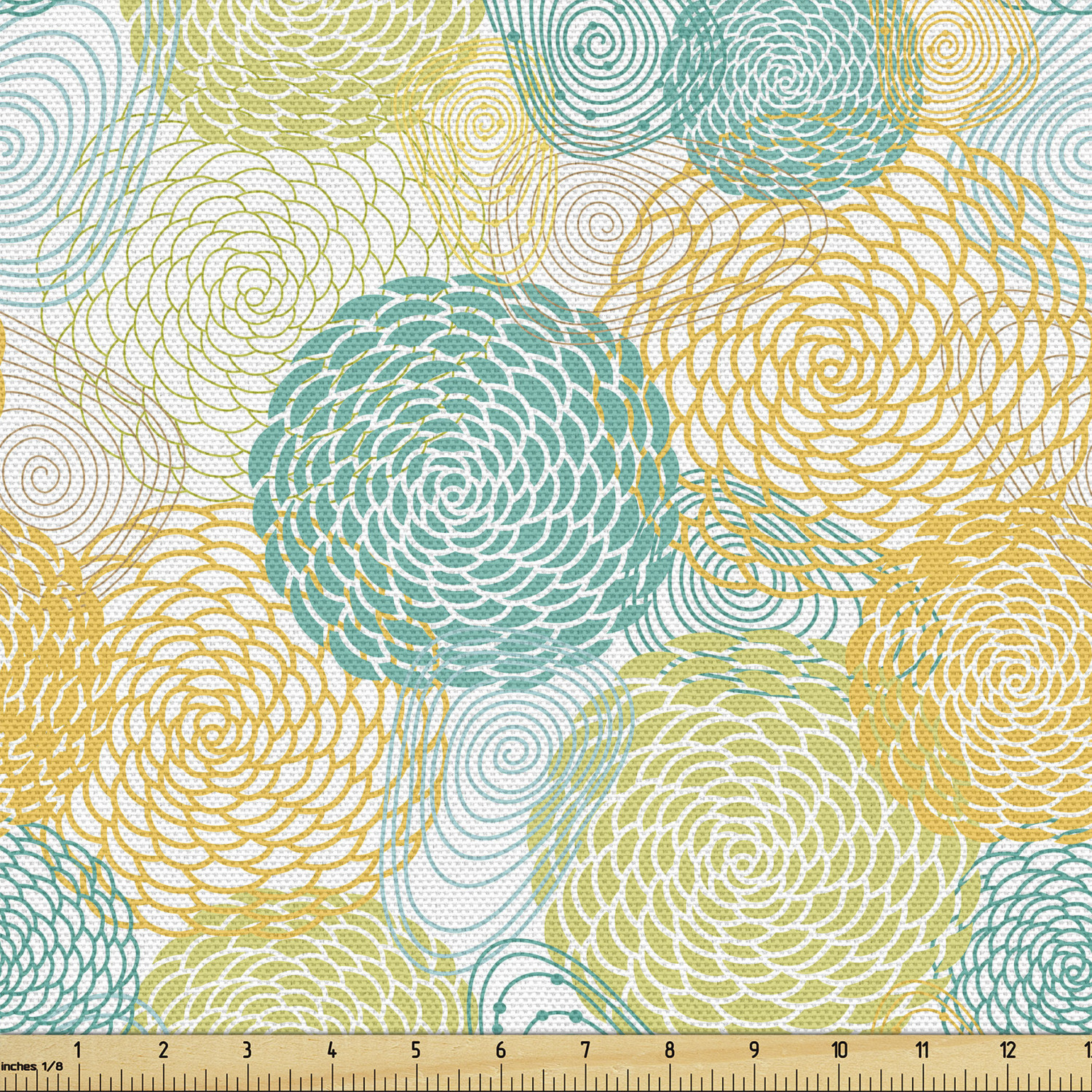 Ambesonne Fabric by The Yard Decorative Upholstery and Fabric for Home Accents - Picture 129 of 164