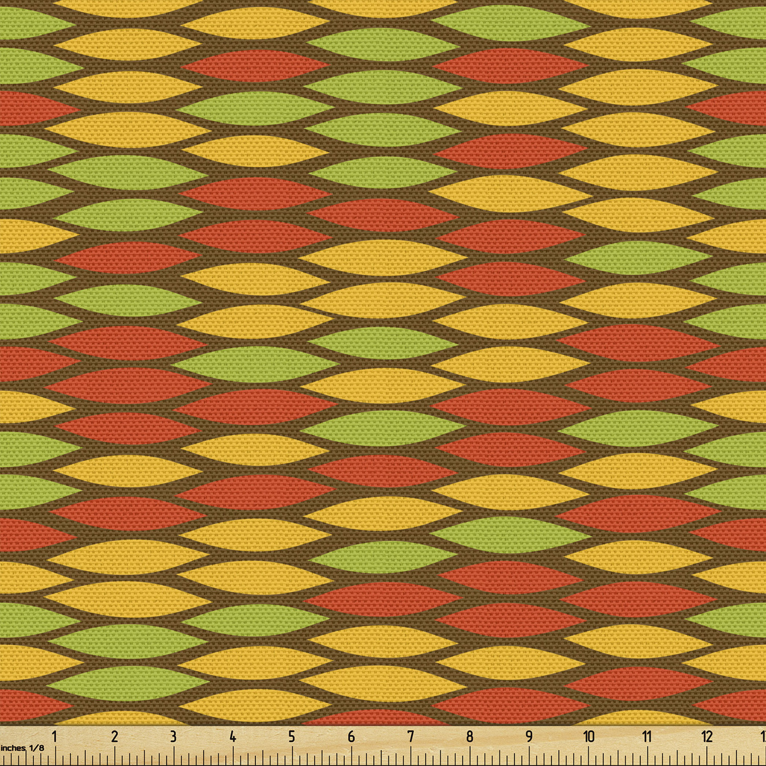Ambesonne Fabric by The Yard Decorative Upholstery and Fabric for Home Accents - Picture 109 of 164