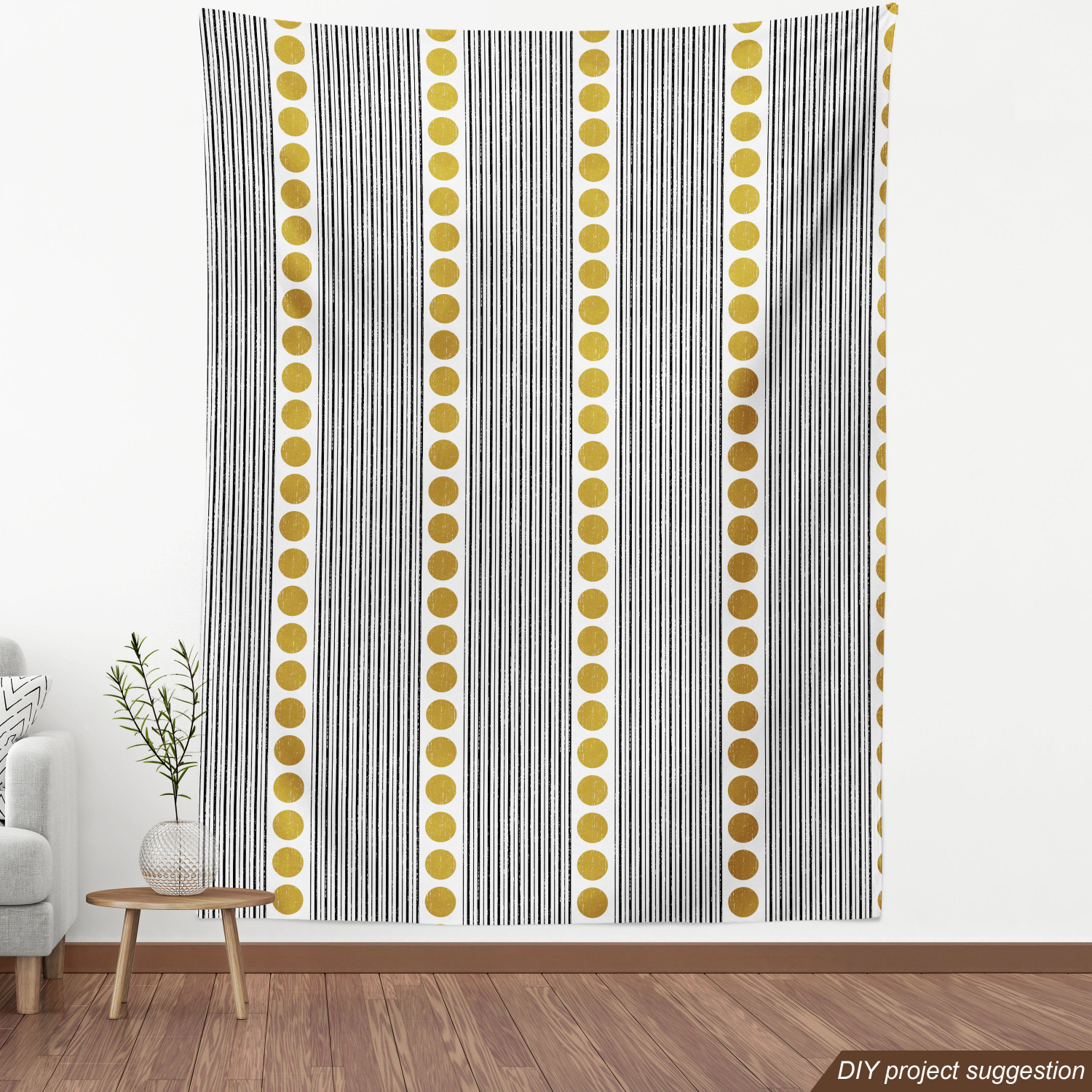 Ambesonne Fabric by The Yard Decorative Upholstery and Fabric for Home Accents - Picture 24 of 164