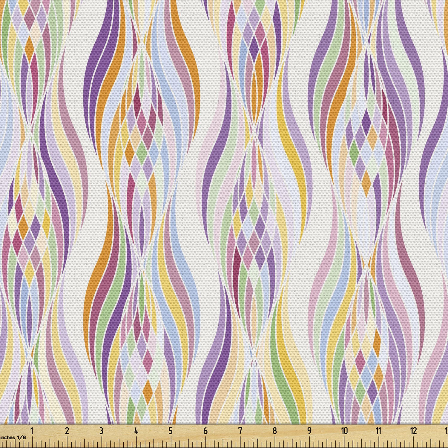 Ambesonne Fabric by The Yard Decorative Upholstery and Fabric for Home Accents - Picture 105 of 164